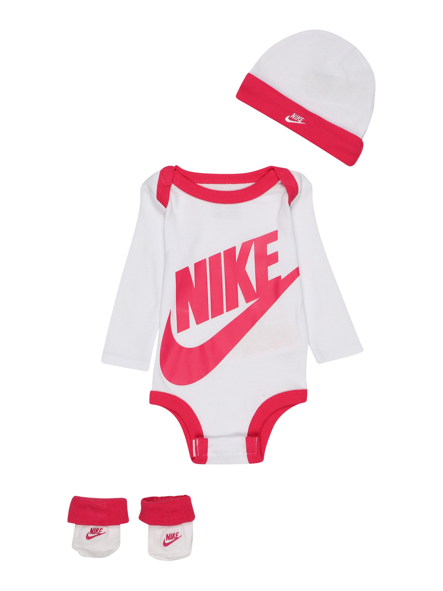 Nike Sportswear Komplet 'Futura'  ružičasta / bijela