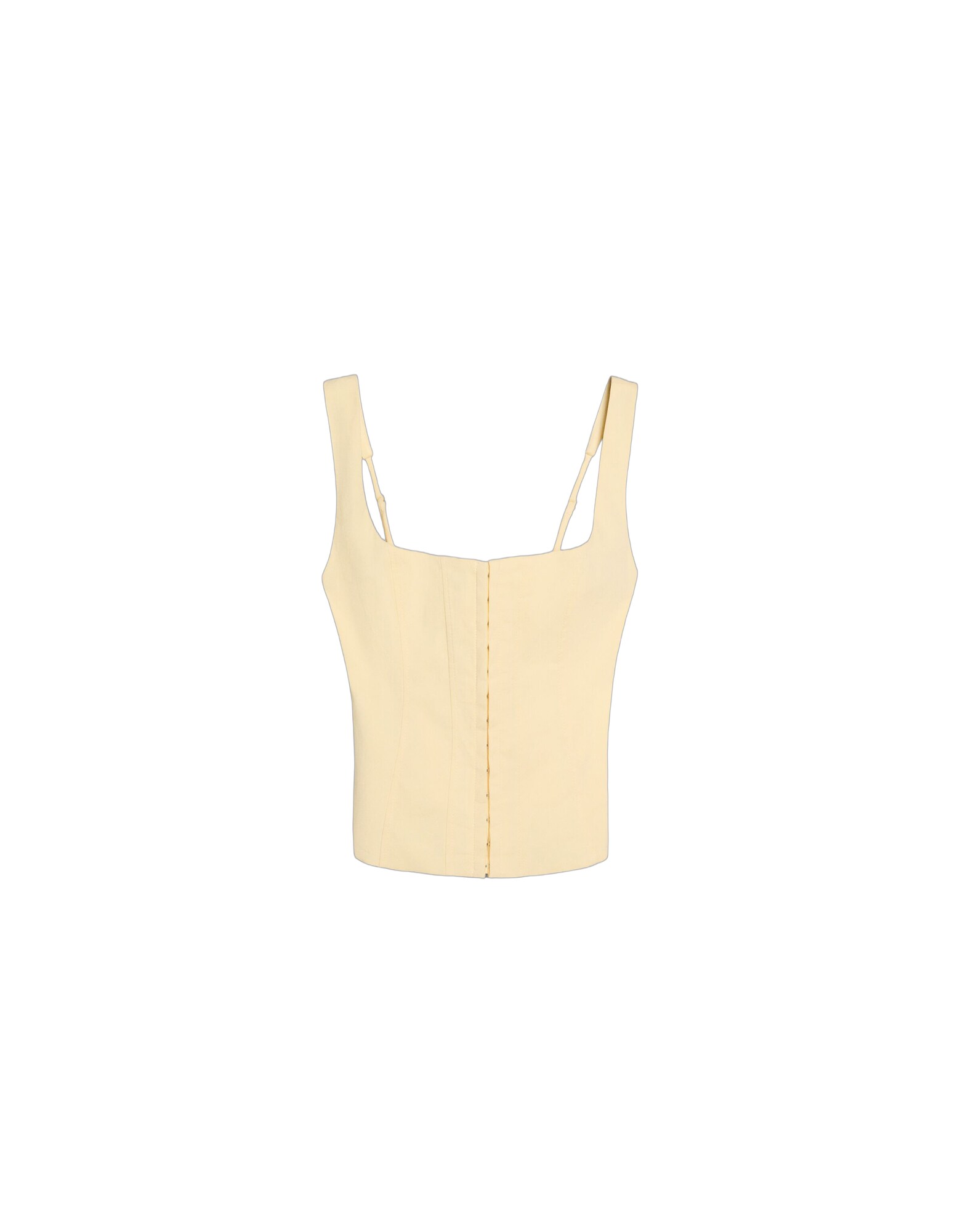 Bershka Top galben deschis