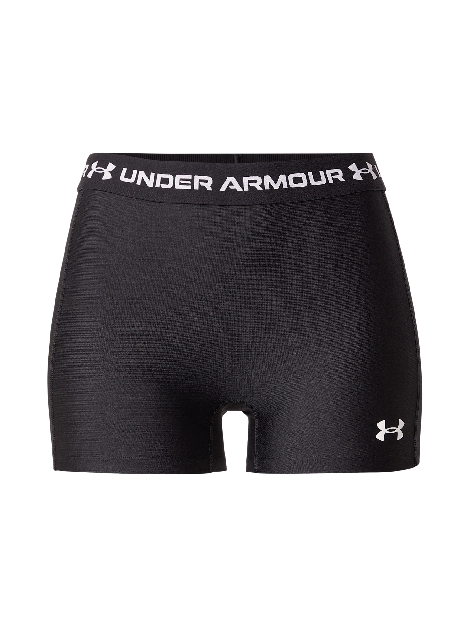 UNDER ARMOUR Pantaloni sport  negru / alb