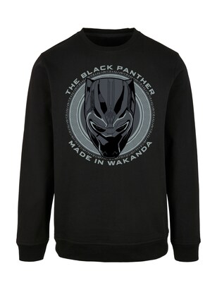 F4NT4STIC Sweatshirt ‘Marvel’ Grijs / Zwart