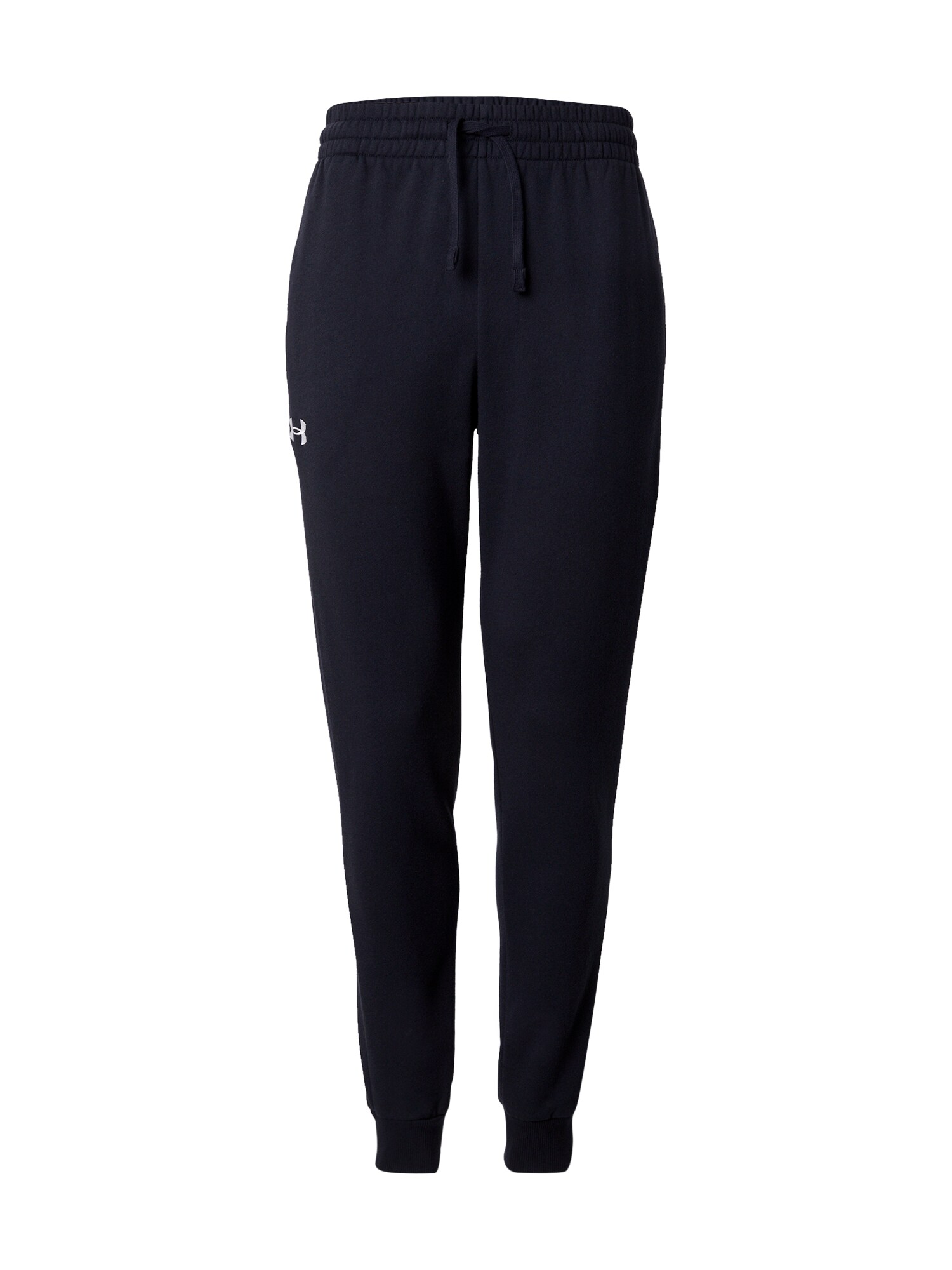 UNDER ARMOUR Pantaloni sport  negru / alb