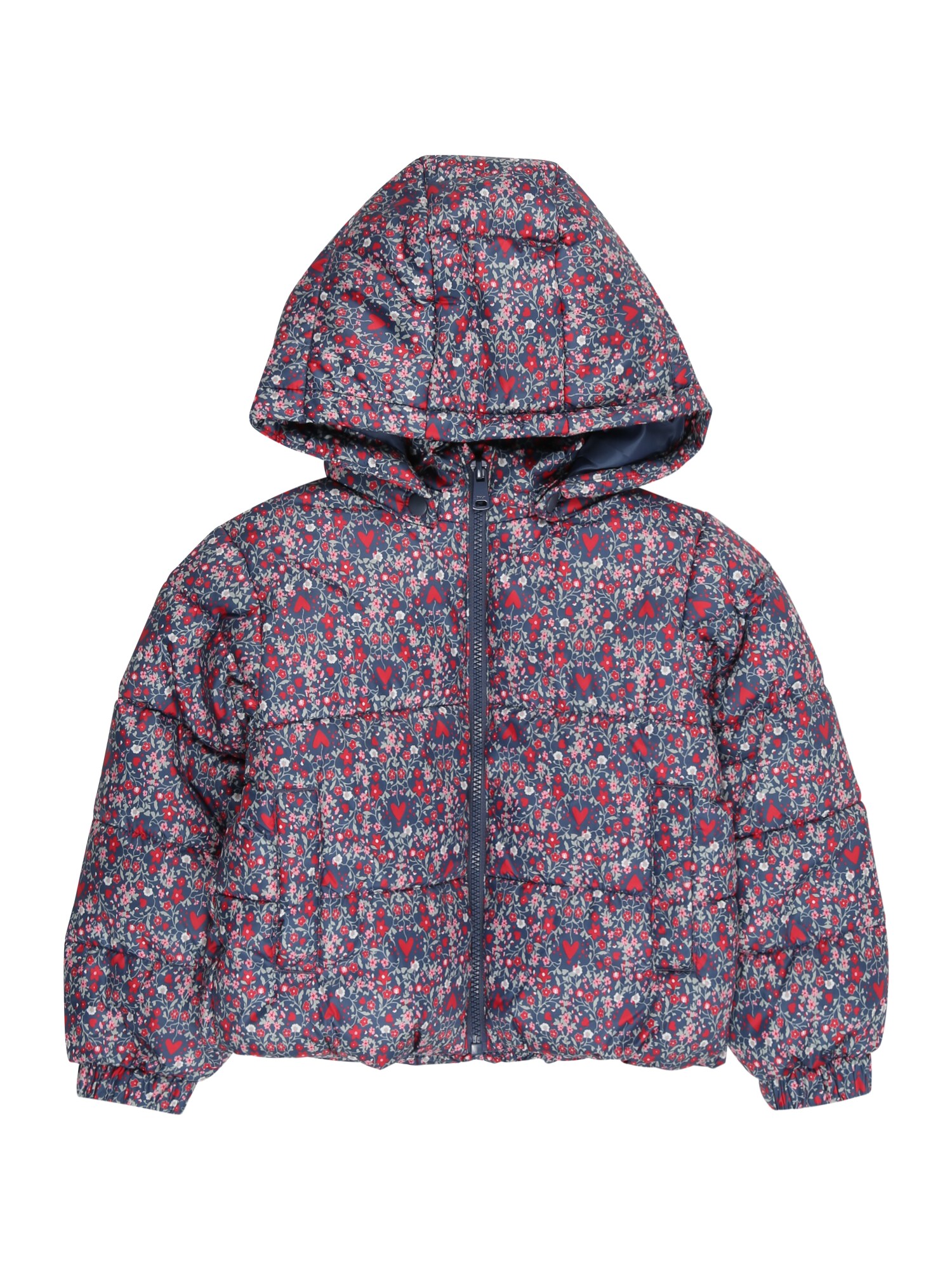 Only Mini Geacă de primăvară-toamnă KMGDALIA  indigo / verde mentă / roșu / alb