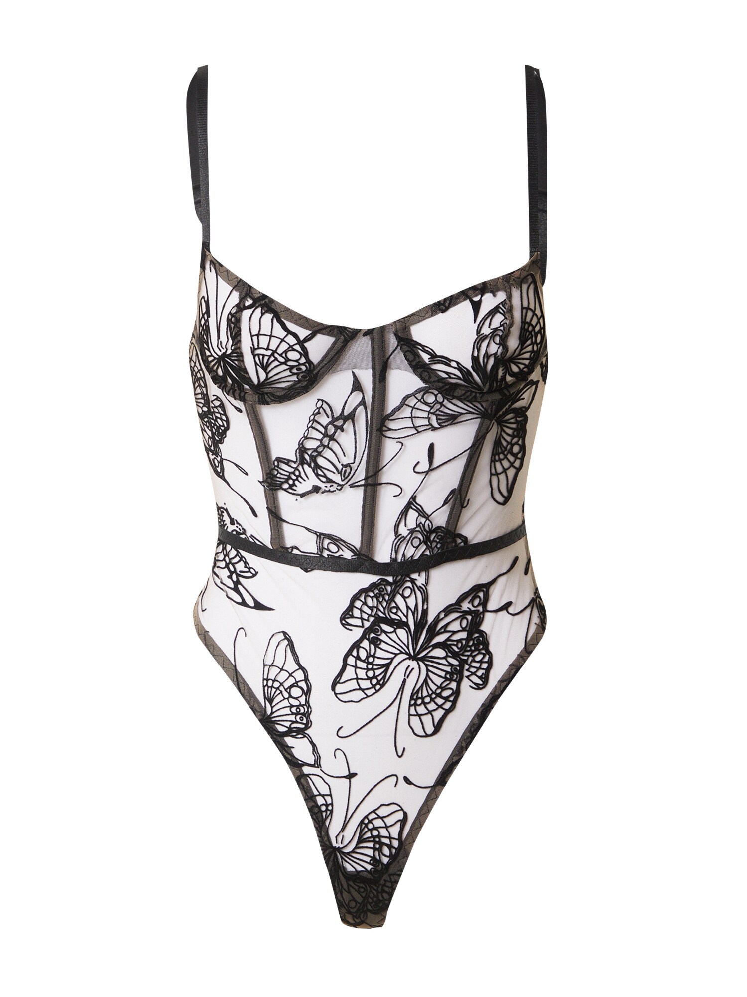 Nasty Gal Bodi  črna