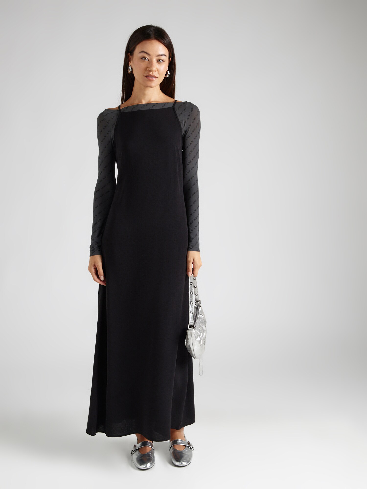 VERO MODA Šaty 'VMMathilda Alva' čierna (obrázok 3)