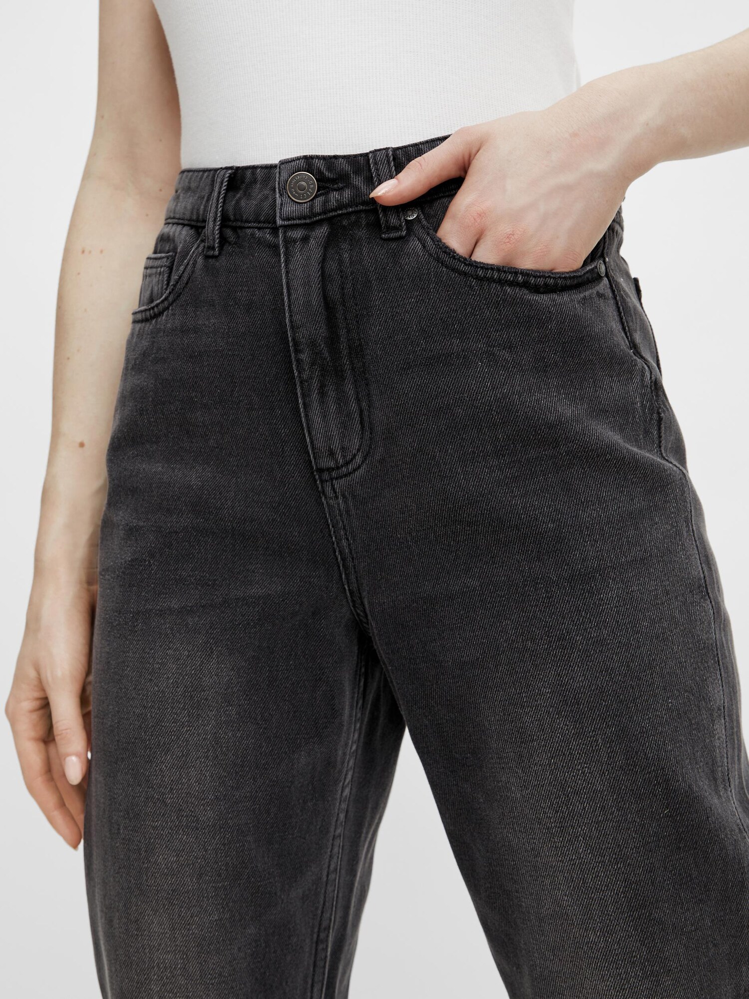OBJECT Džínsy 'Kila' čierny denim (obrázok 3)