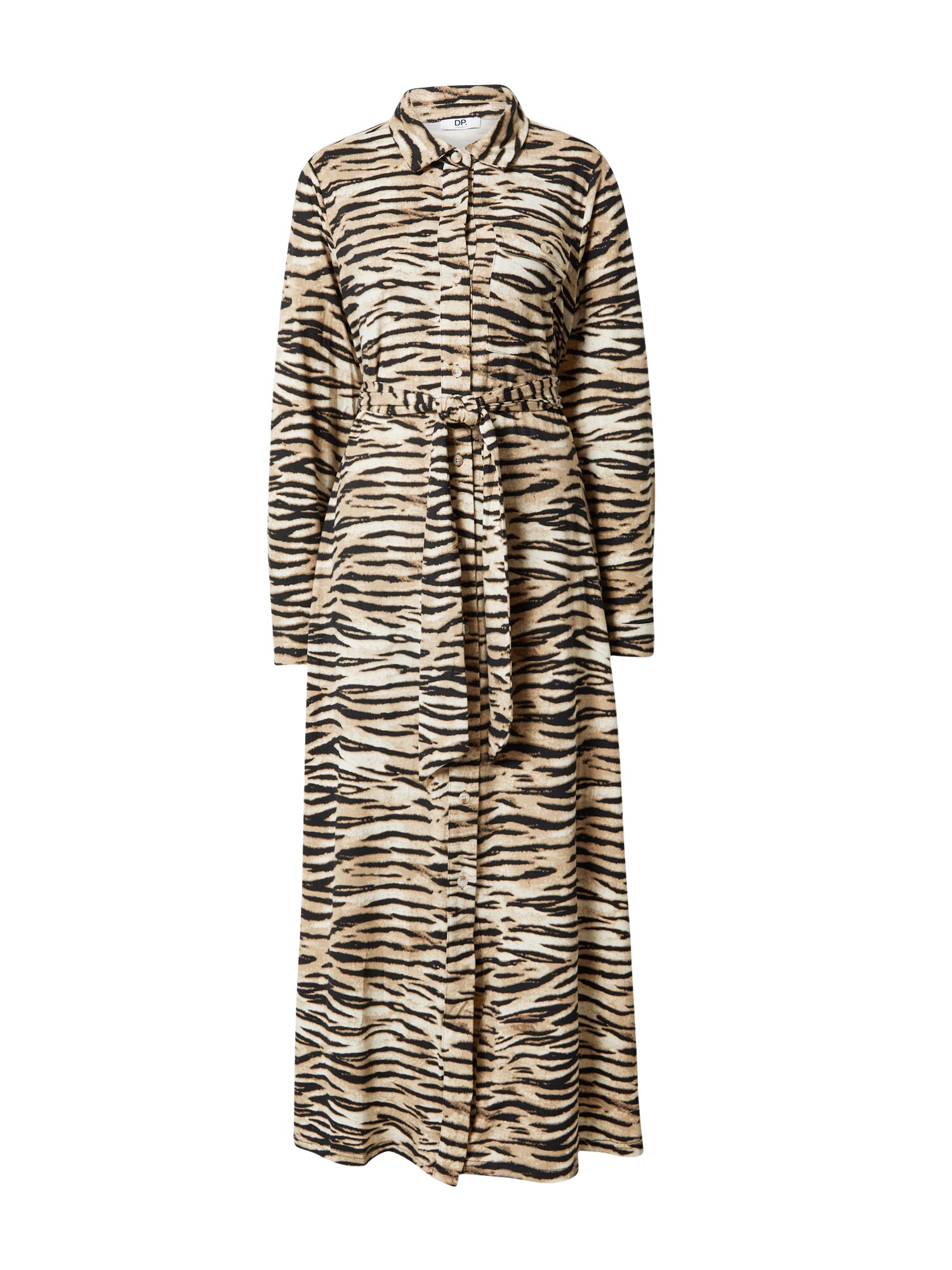 Dorothy Perkins Košeľové šaty  béžová / piesková / čierna