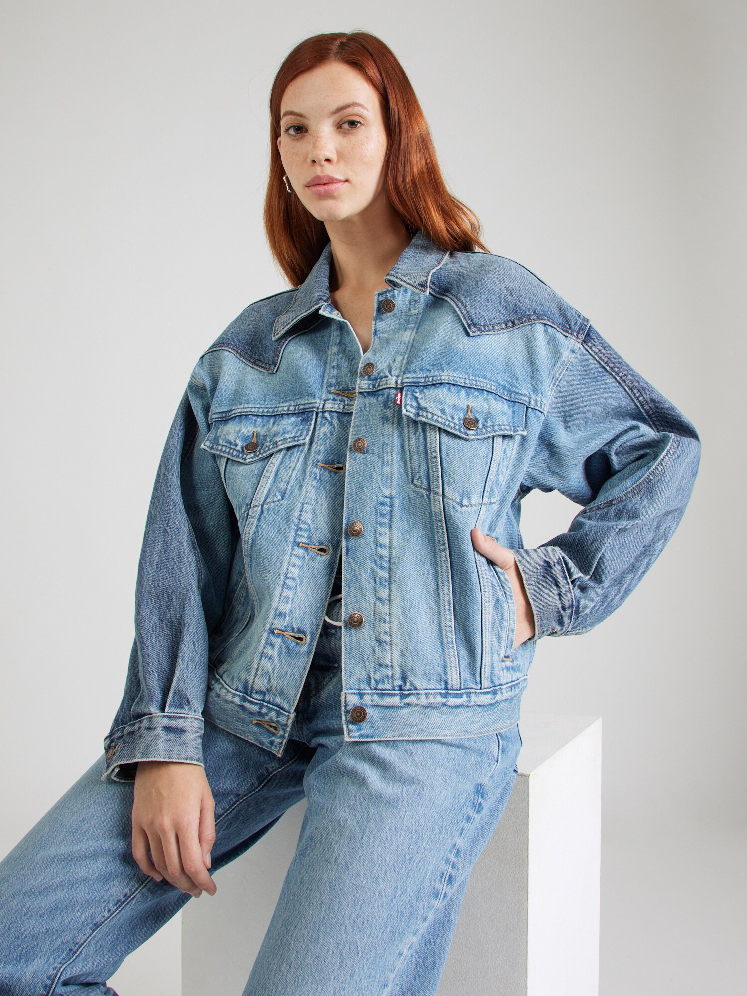 Thumbnail - LEVIS Jacke 90s Western Pieced Trucker Jacket
