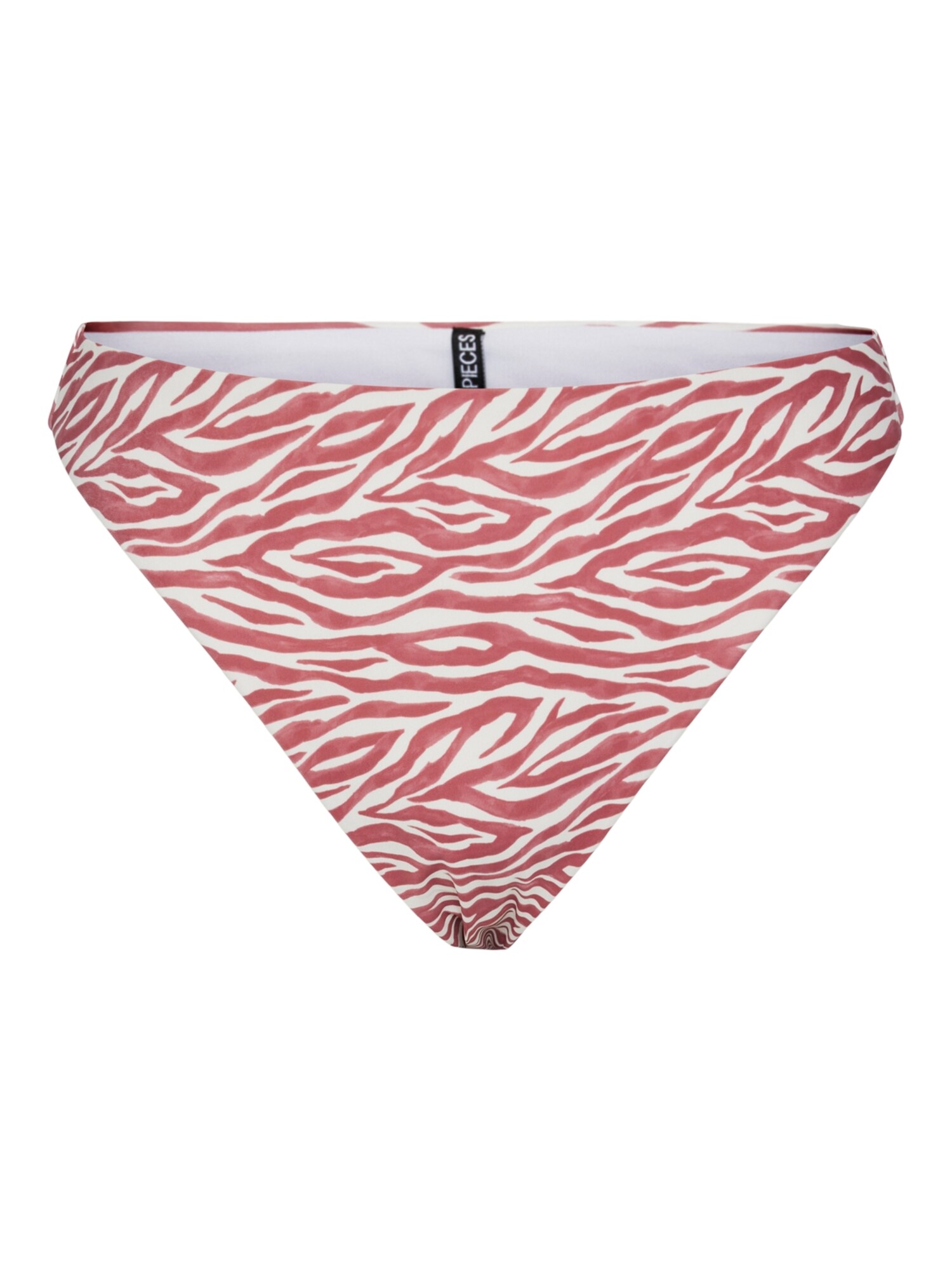 PIECES Bikini nadrágok 'PCAmy'  vörösáfonya / fehér akciós termékkép 1