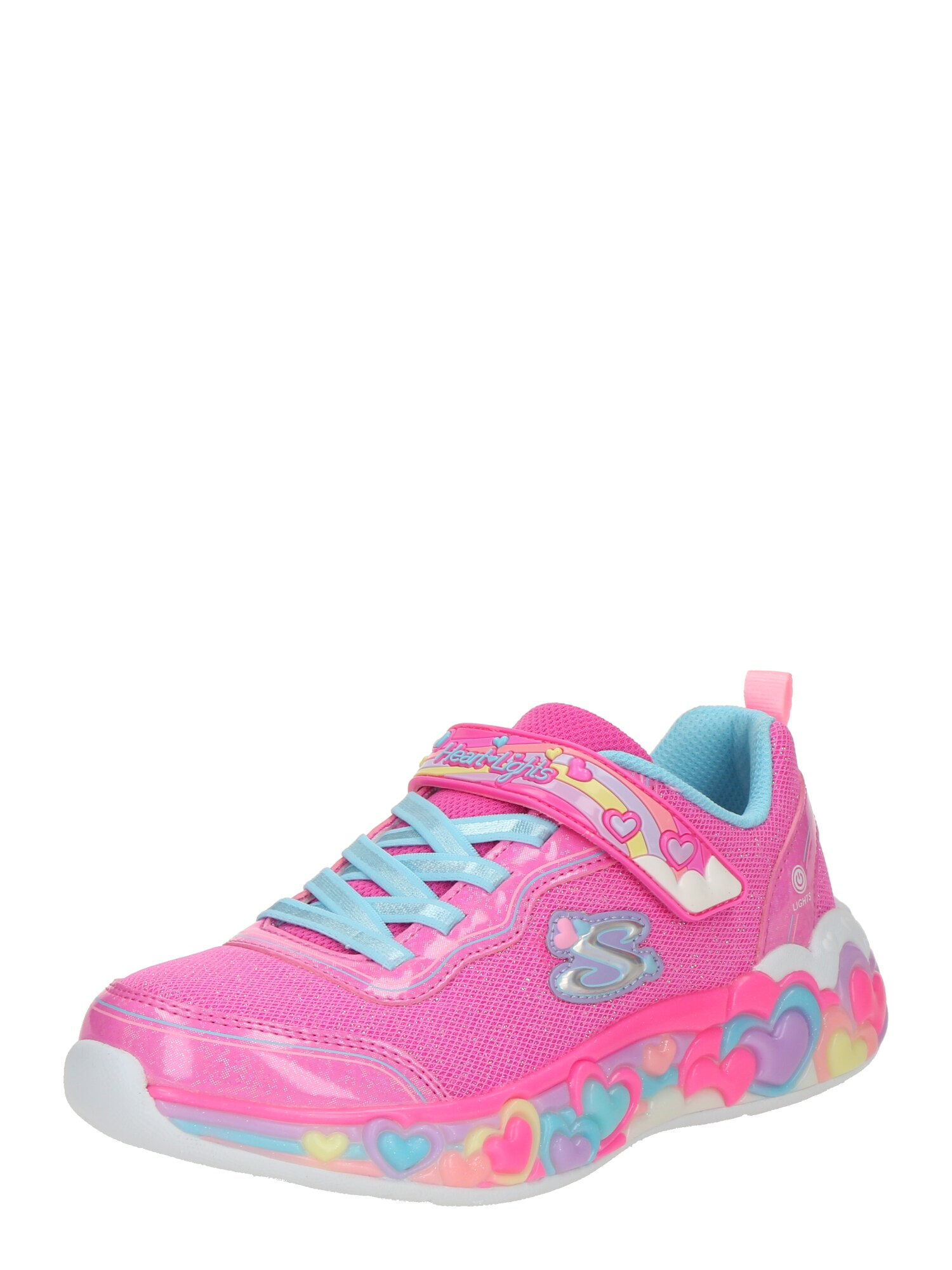SKECHERS Sneaker S LIGHTS-ETERNAL HEART LIGHTS  albastru deschis / mov liliachiu / roz