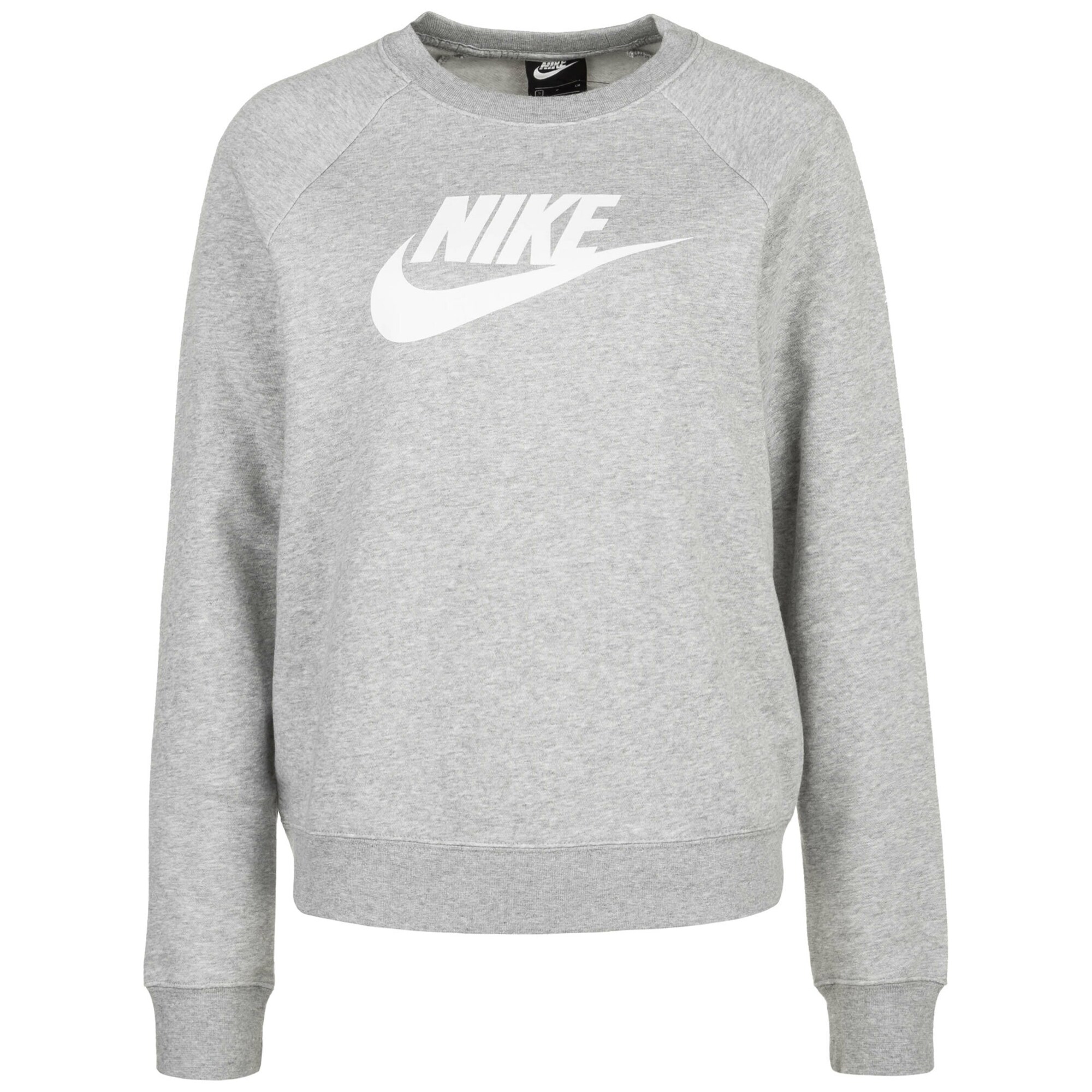 Nike Sportswear Megztinis be užsegimo 'Essential'  balta / pilka