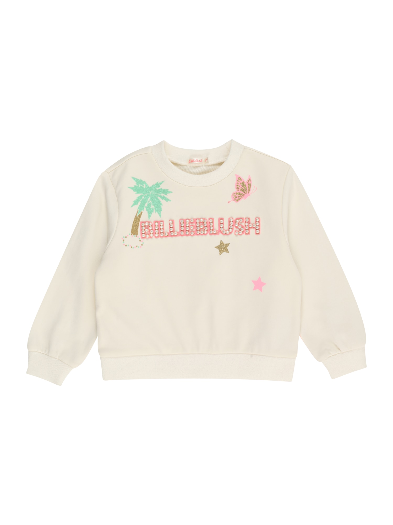 Billieblush Sweater majica  boja pijeska / zlatna / svijetlozelena / ružičasta