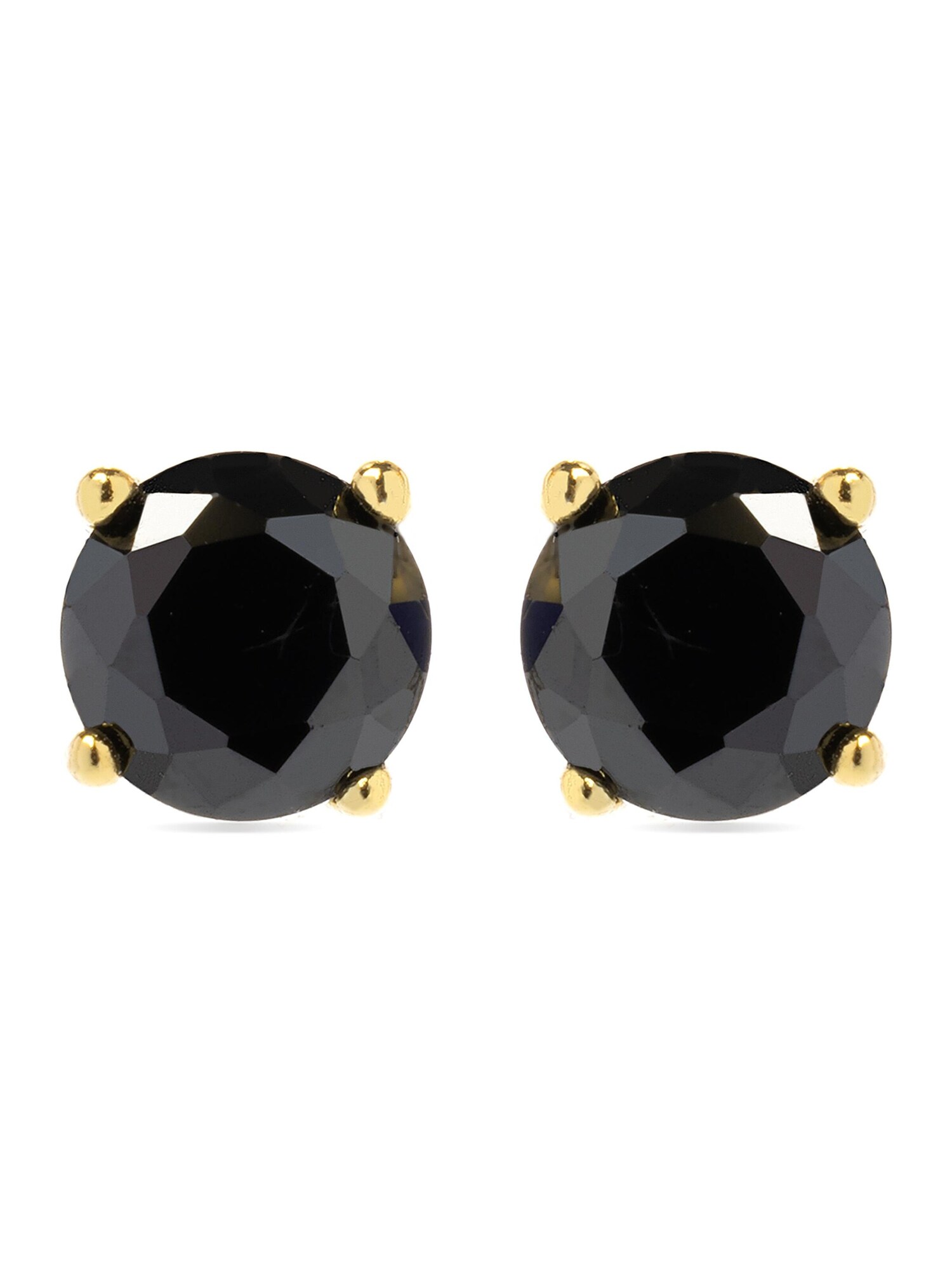 Luxenter otieno örhängen tillverkade av 925 sterling silver och 18K guldpläterad onyx zirkonia dam – bild 3