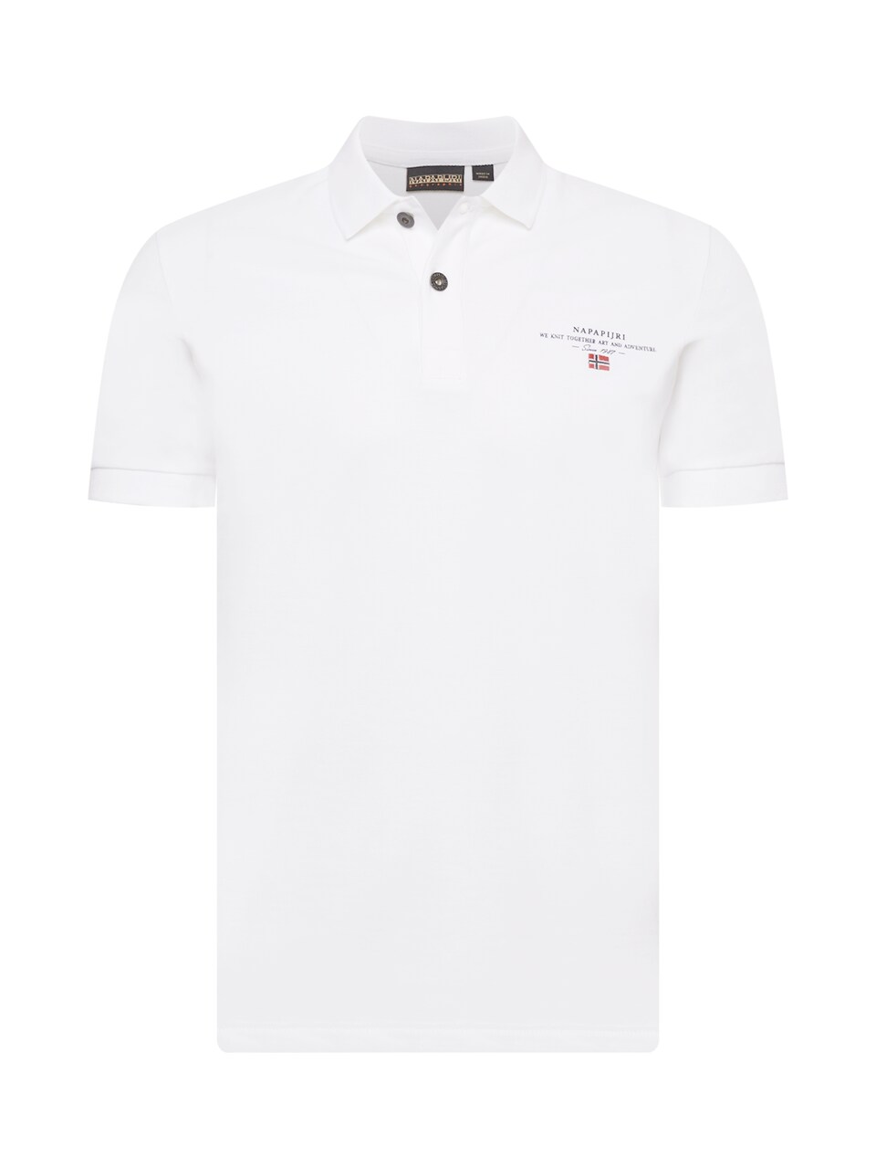T-shirt 'ELBAS' blå / röd / svart