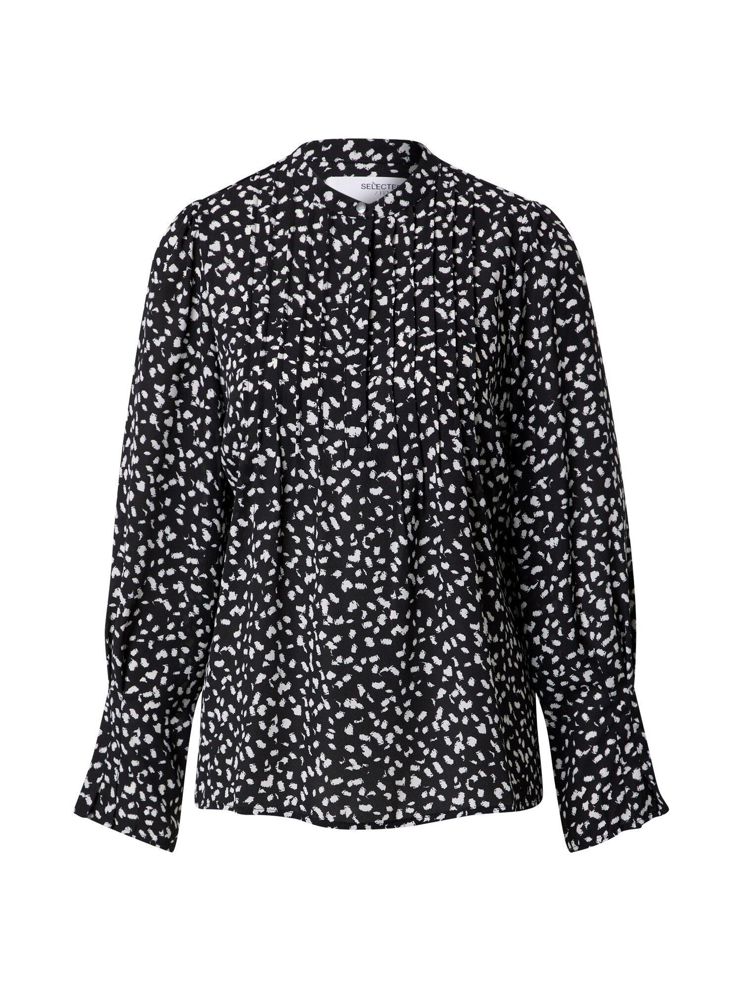 SELECTED FEMME Palaidinė 'LIVIA'  juoda / balta
