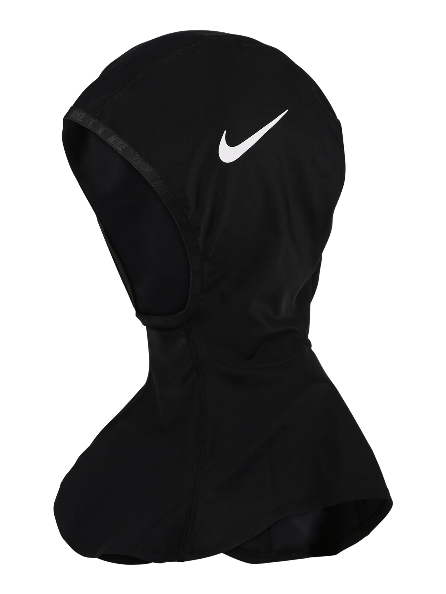 Nike Swim Sportinė kepurė juoda / balta