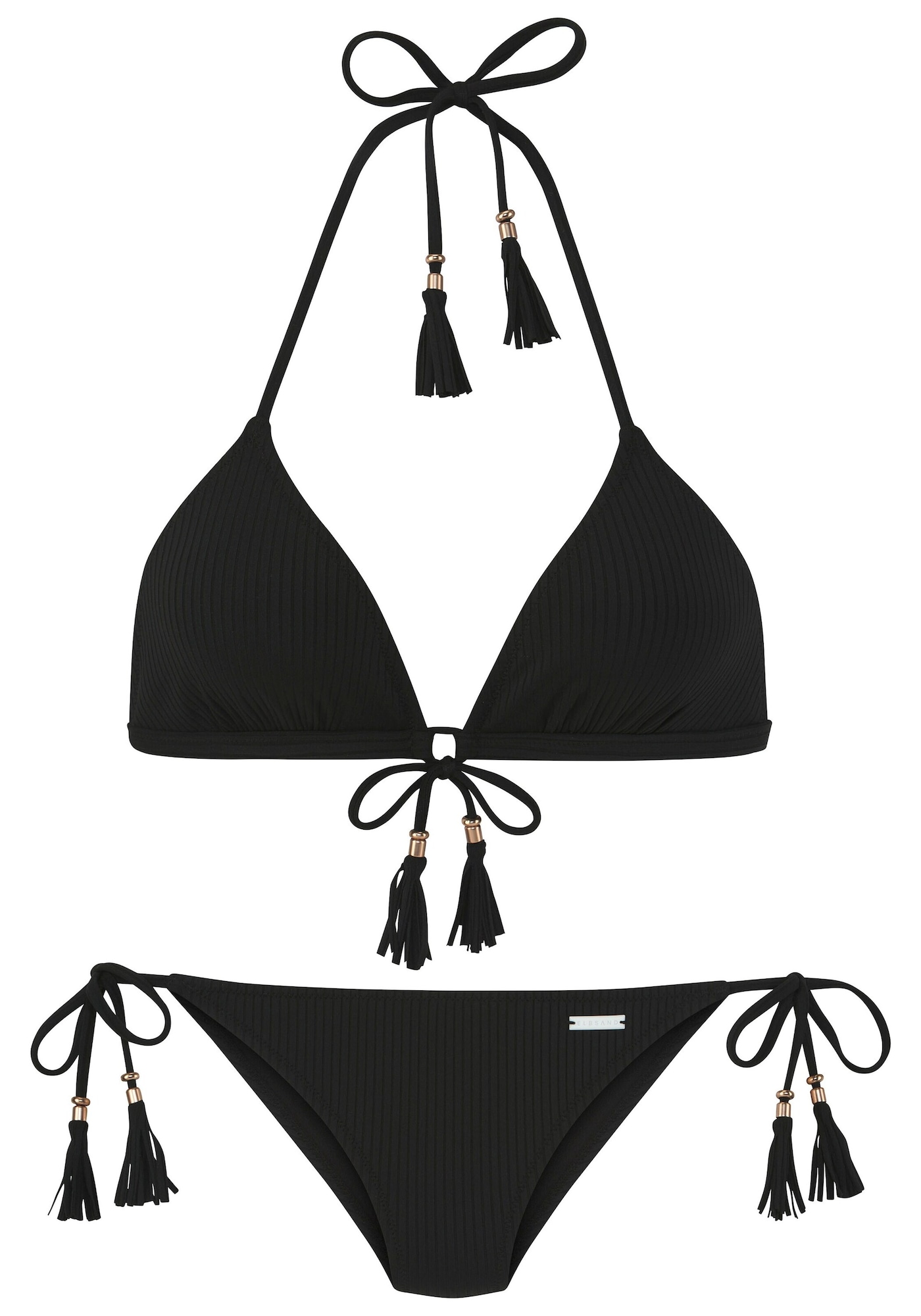 Elbsand Costum de baie două piese  negru