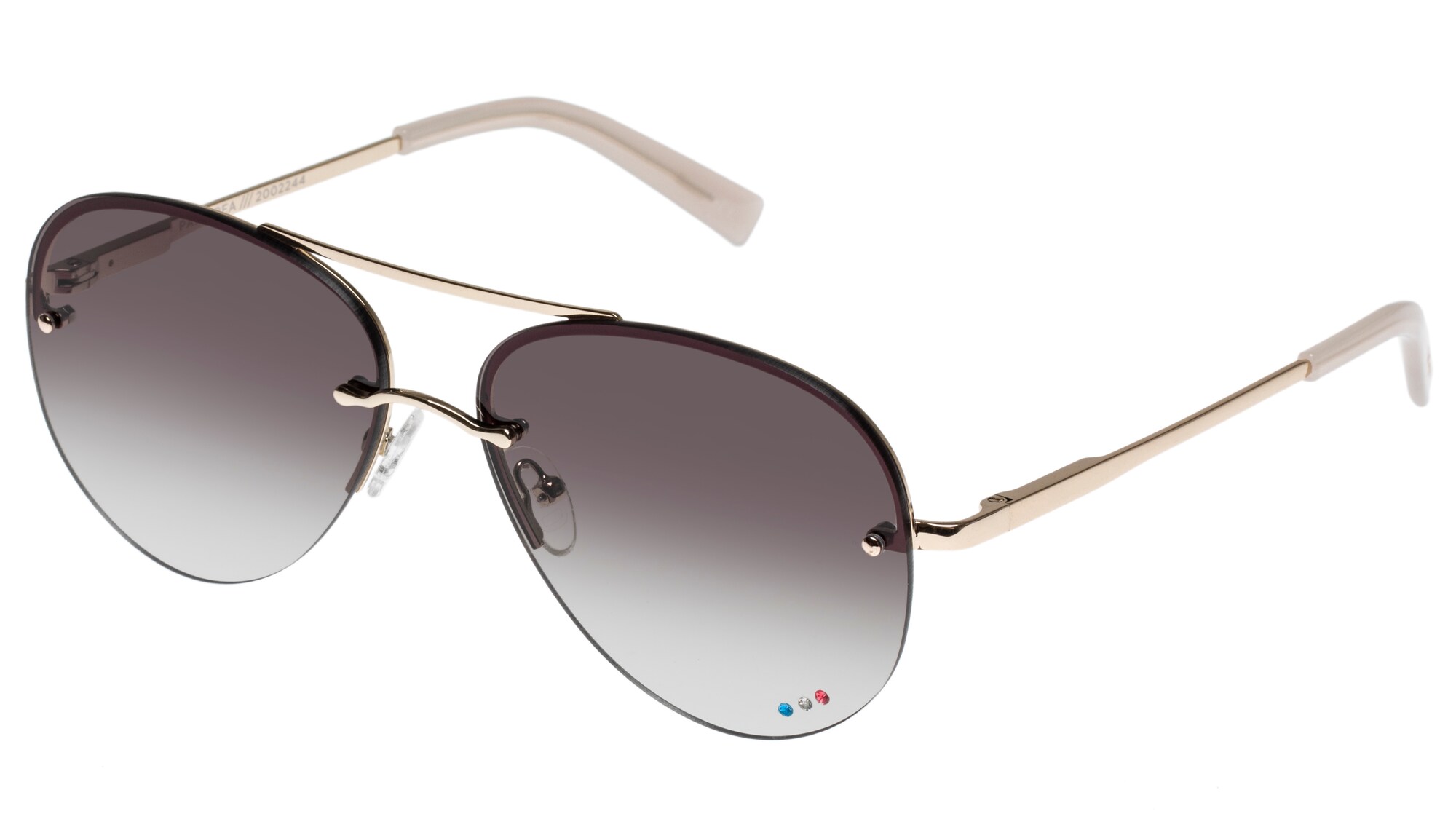 LE SPECS Slnečné okuliare 'Panarea'  zlatá