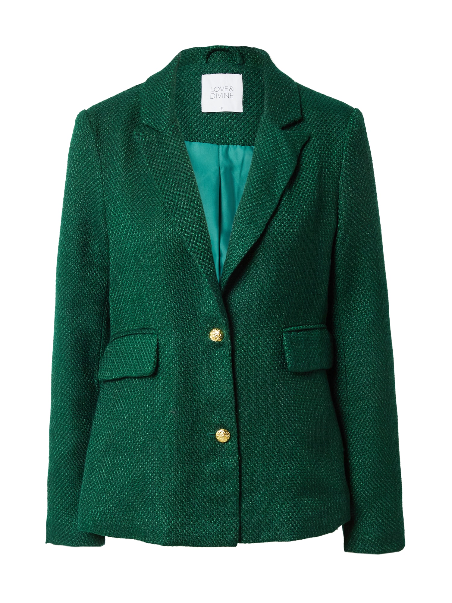 Love & Divine Blazer 'Love'  verde escuro