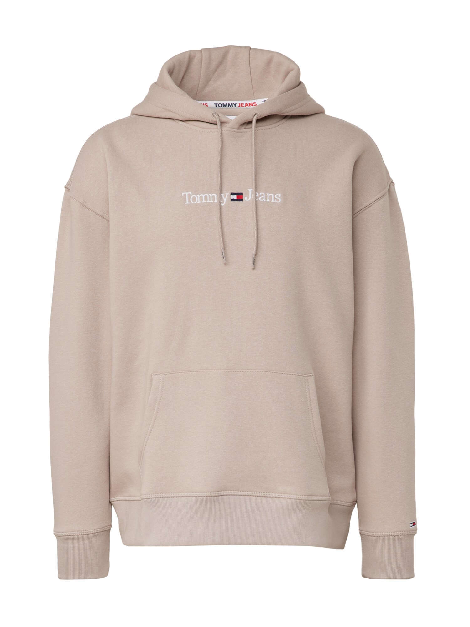 Tommy Jeans Sweatshirt  bege escuro / navy / vermelho / branco
