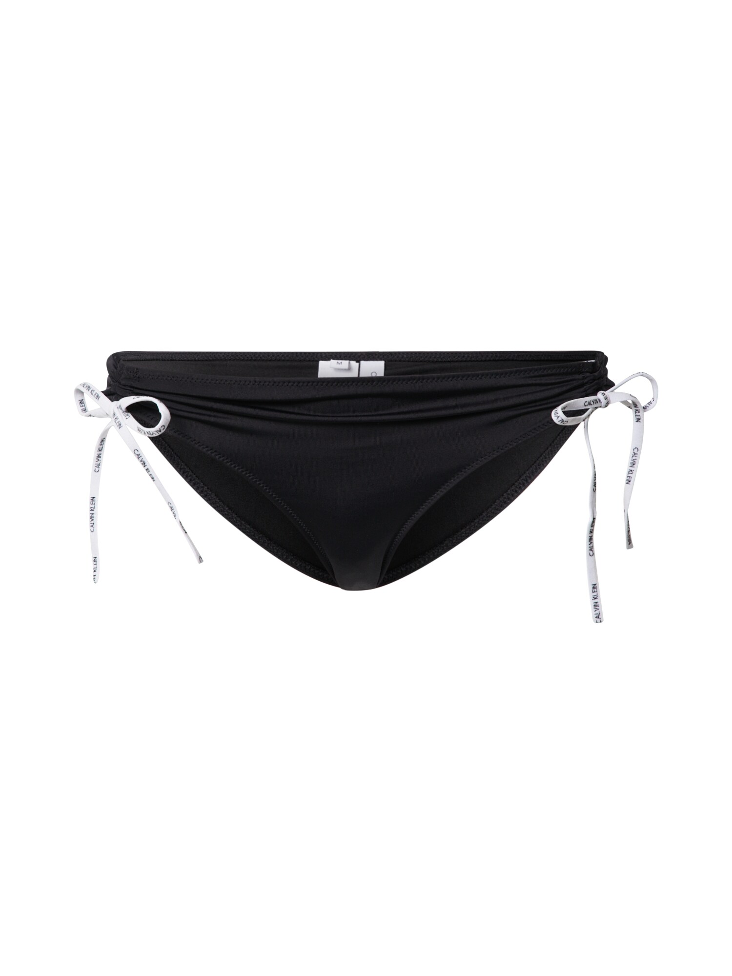 Calvin Klein Swimwear Bikinio kelnaitės  juoda / balta