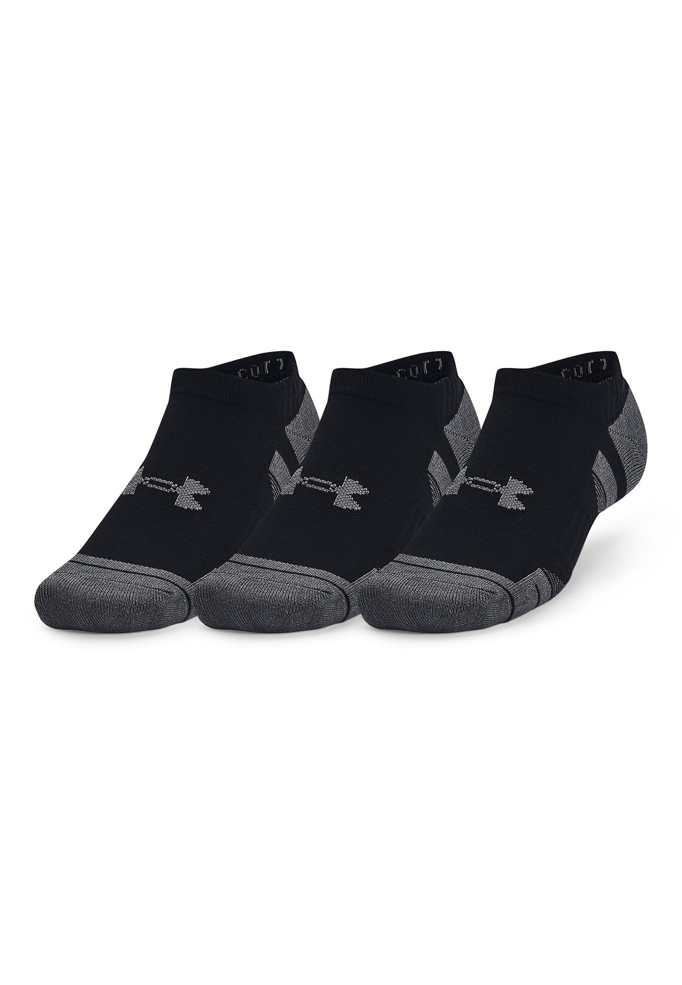 UNDER ARMOUR Športové ponožky  sivá / čierna