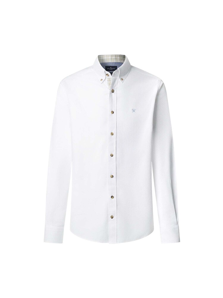 Hackett London Hemd Herren Größe S weiß