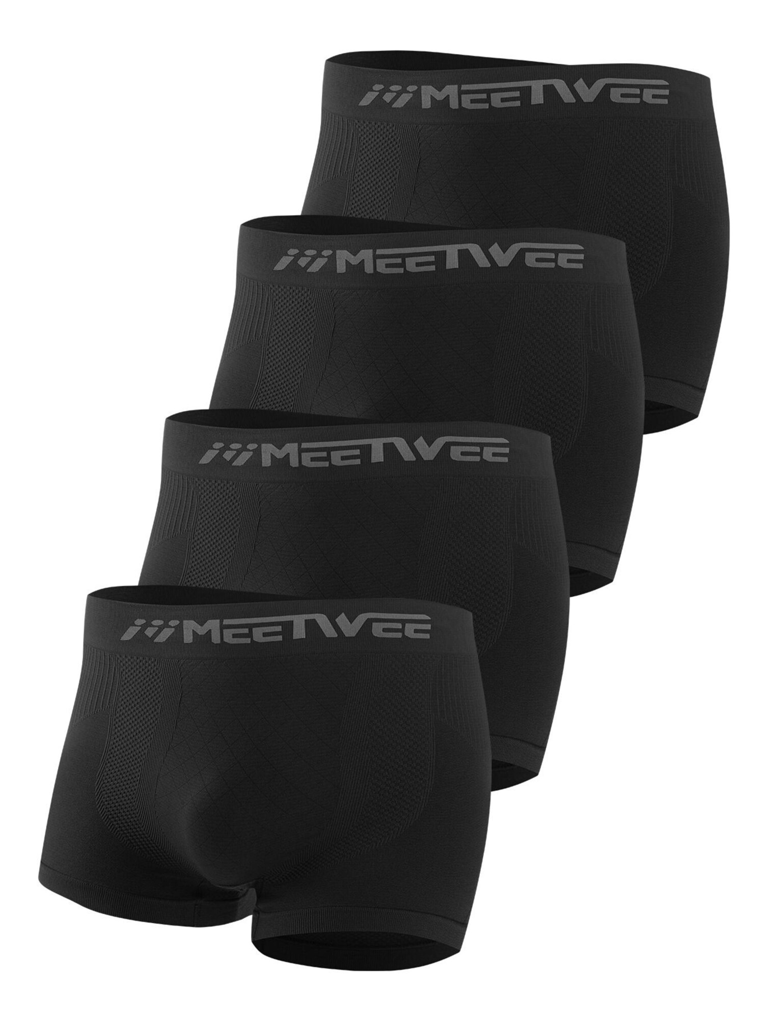 Meetwee Boxershorts 4 Pack Mens Breathable Underwear