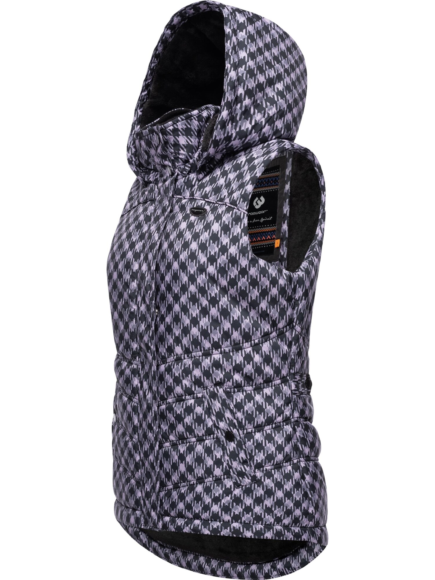 Ragwear Mellény 'Hesty'  orgona / fekete termék 2. képe