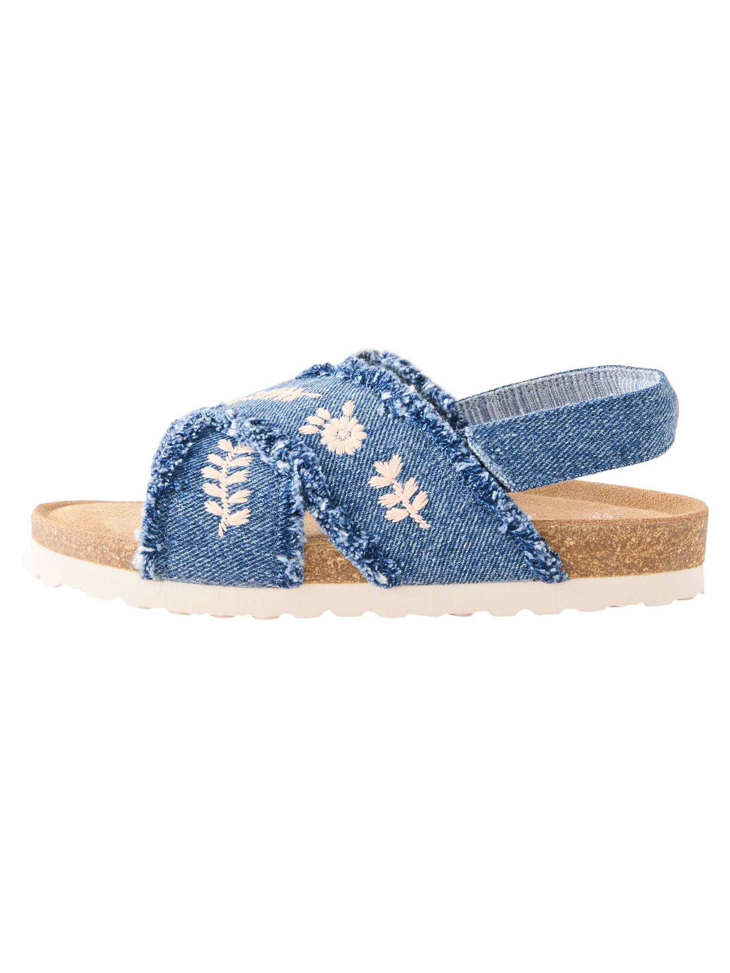 Next Sandale  bej / albastru denim