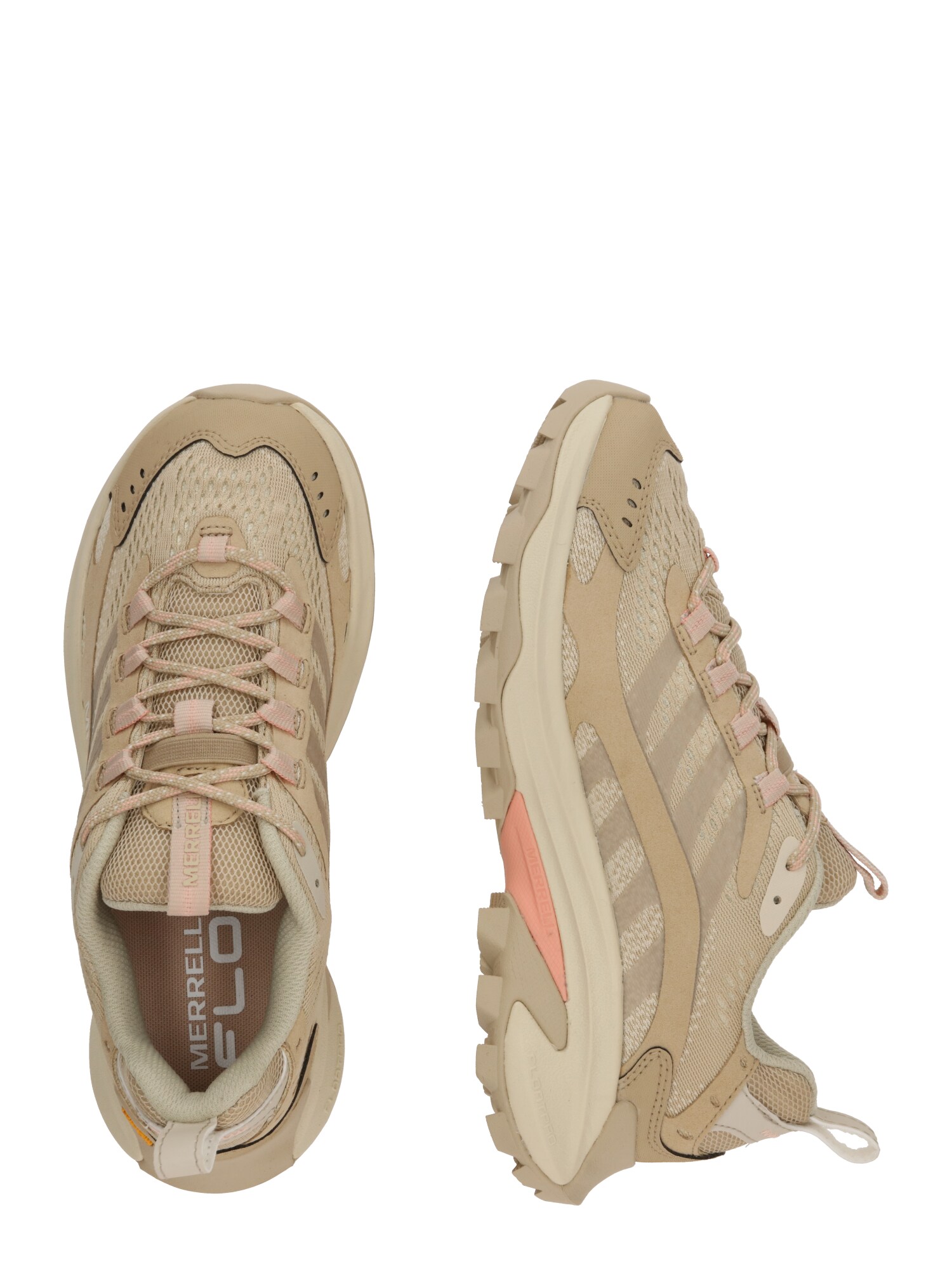 MERRELL Félcipő 'MOAB SPEED 2'  bézs / sötét bézs / khaki / rózsaszín termék 2. képe