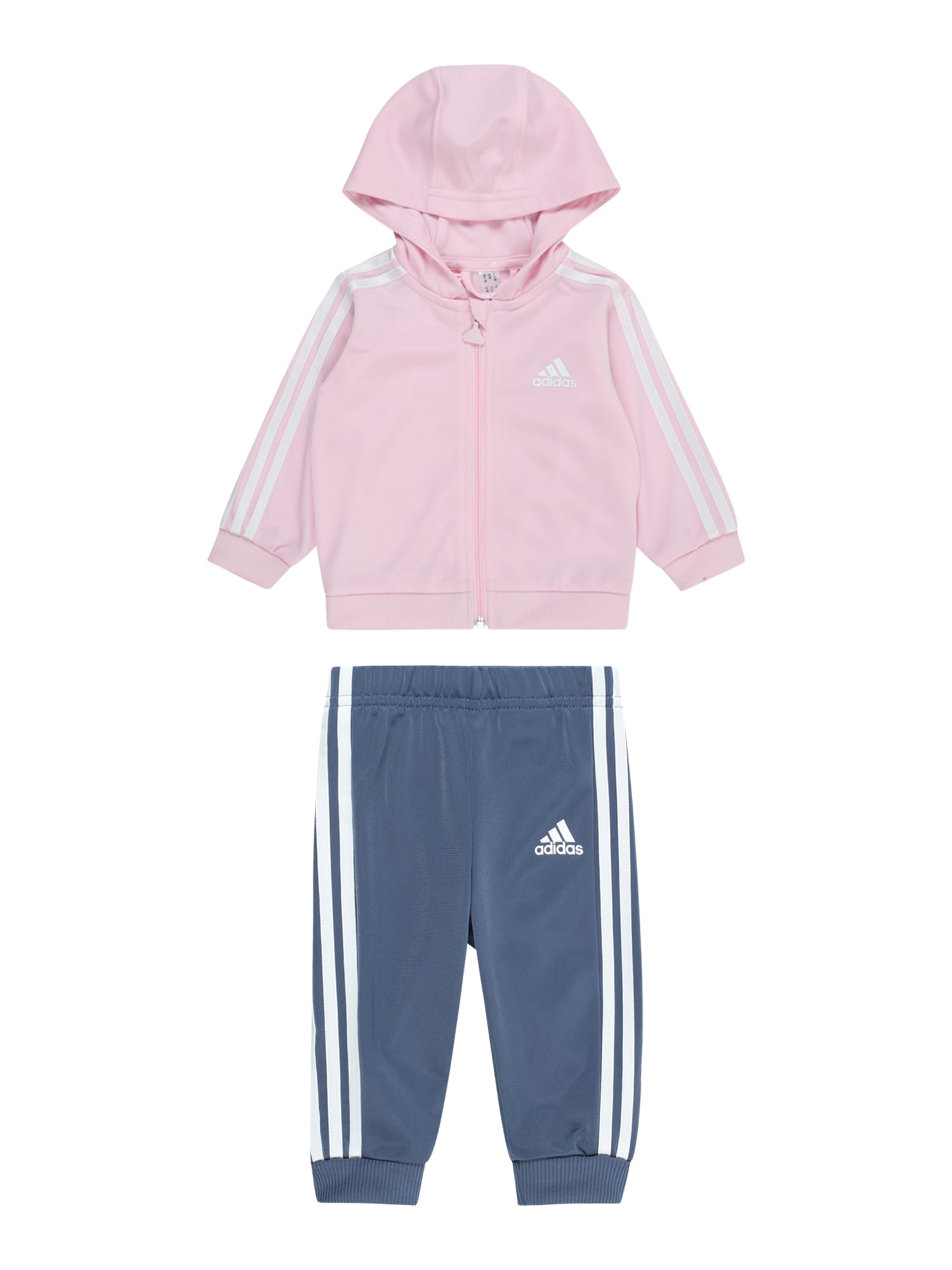 ADIDAS SPORTSWEAR Odjeća za vježbanje 'Essentials'  plava / roza / bijela