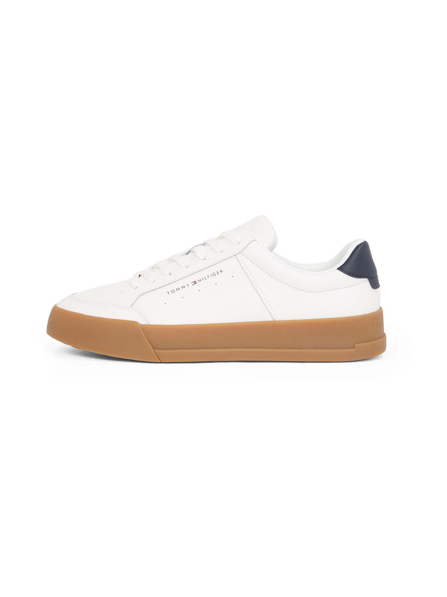 TOMMY HILFIGER Sneaker low Court  ecru / bleumarin