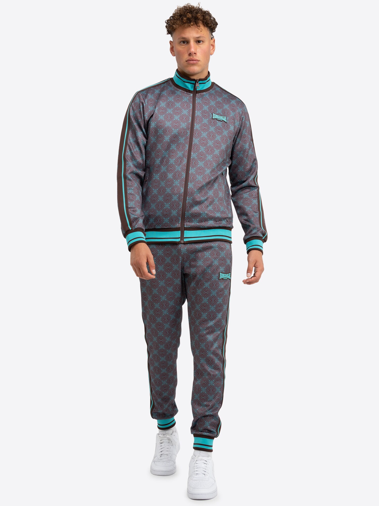 LONSDALE Jogging ruhák  vízszín / barna termék 2. képe