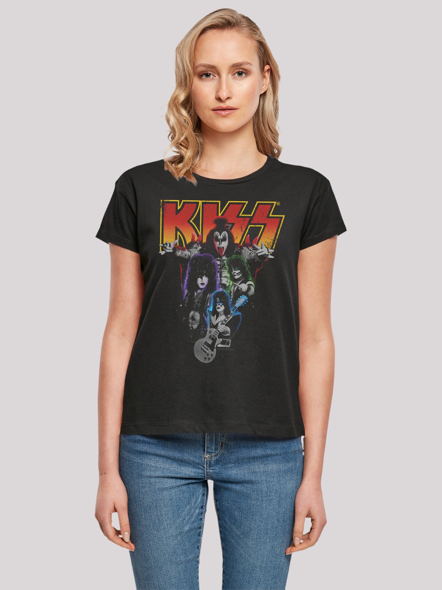 Thumbnail - T-Shirt 'Kiss Neon Band'