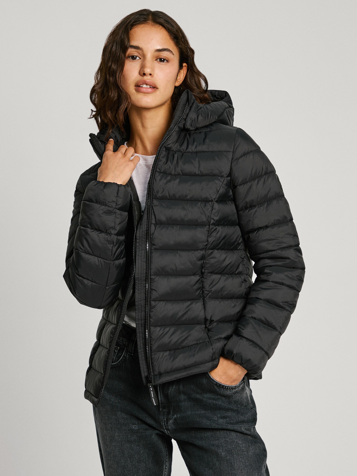 Pepe Jeans Téli dzseki 'Ammy'  fekete termék 2. képe