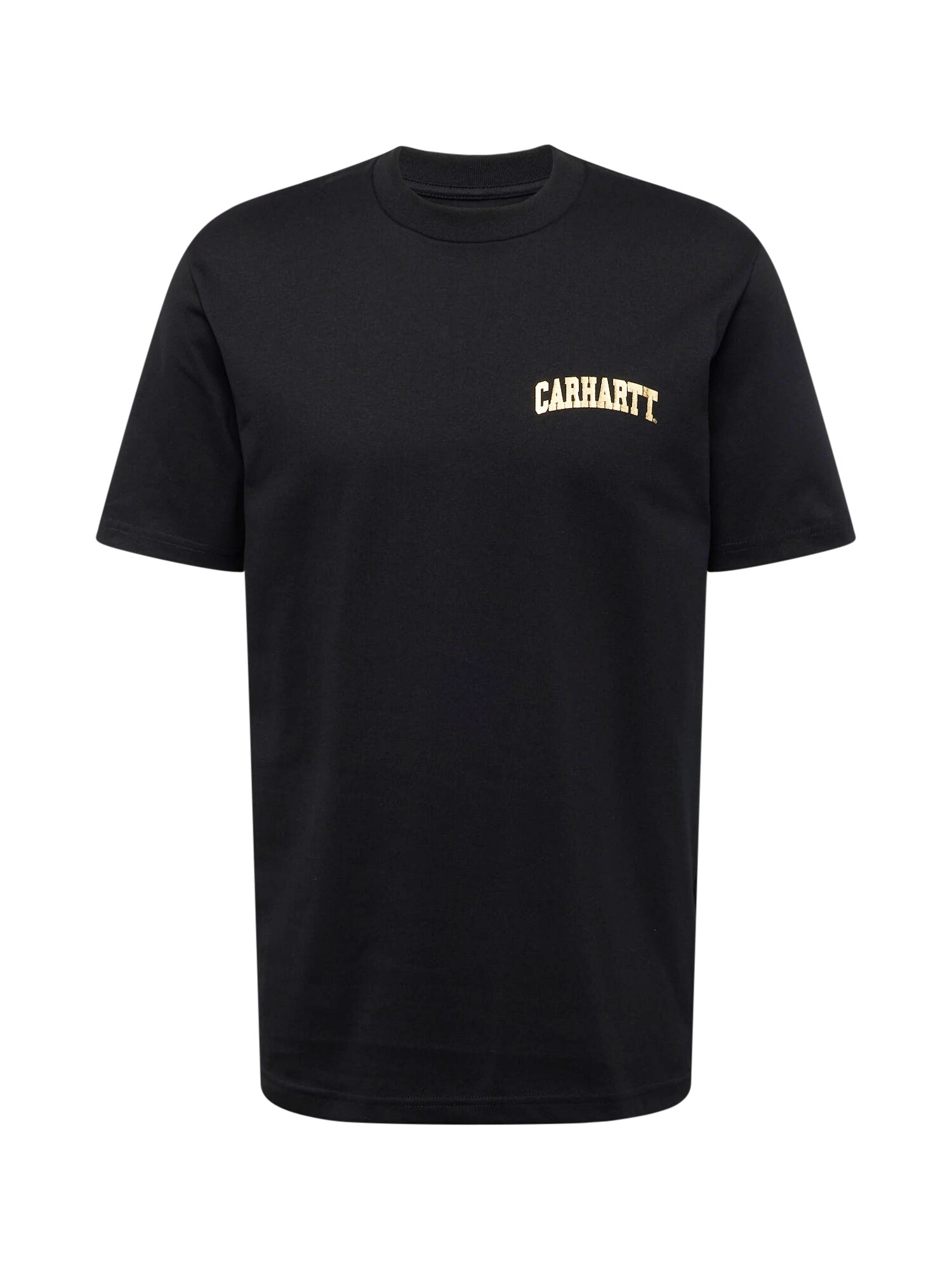 Carhartt WIP Tričko  zlatá / čierna
