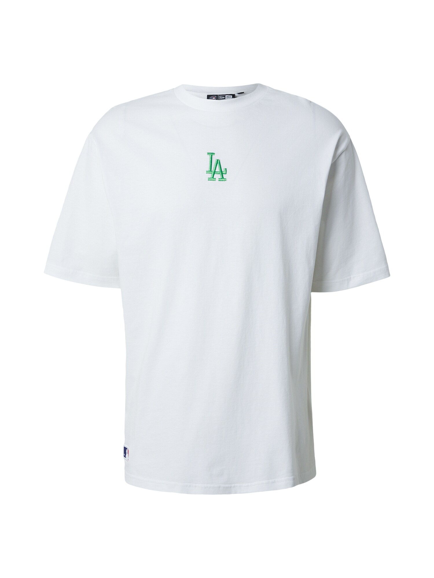NEW ERA Tricou  verde pin / alb