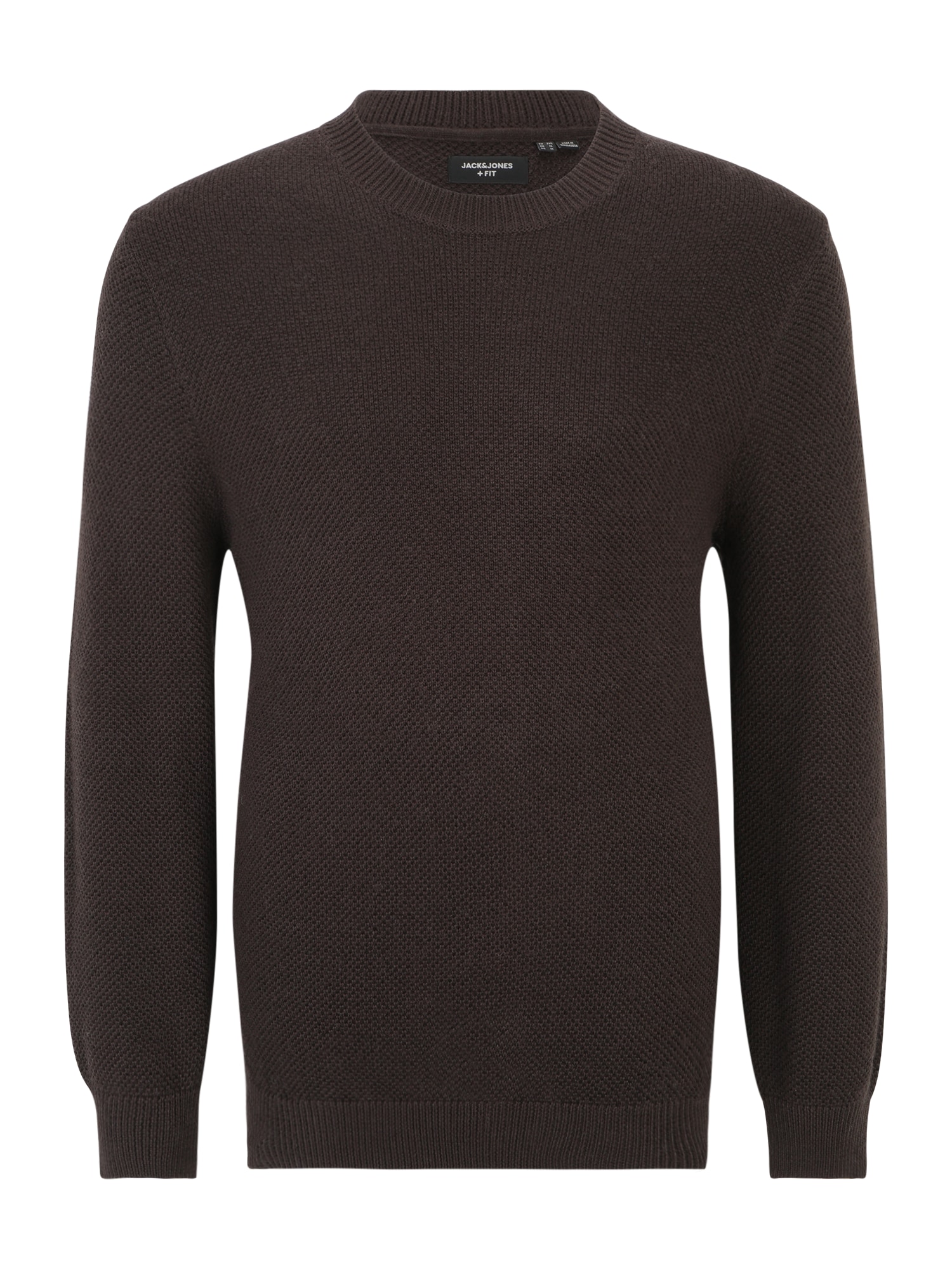 Jack & Jones Plus Pulóver 'HUNT'  csokoládé akciós termékkép 1