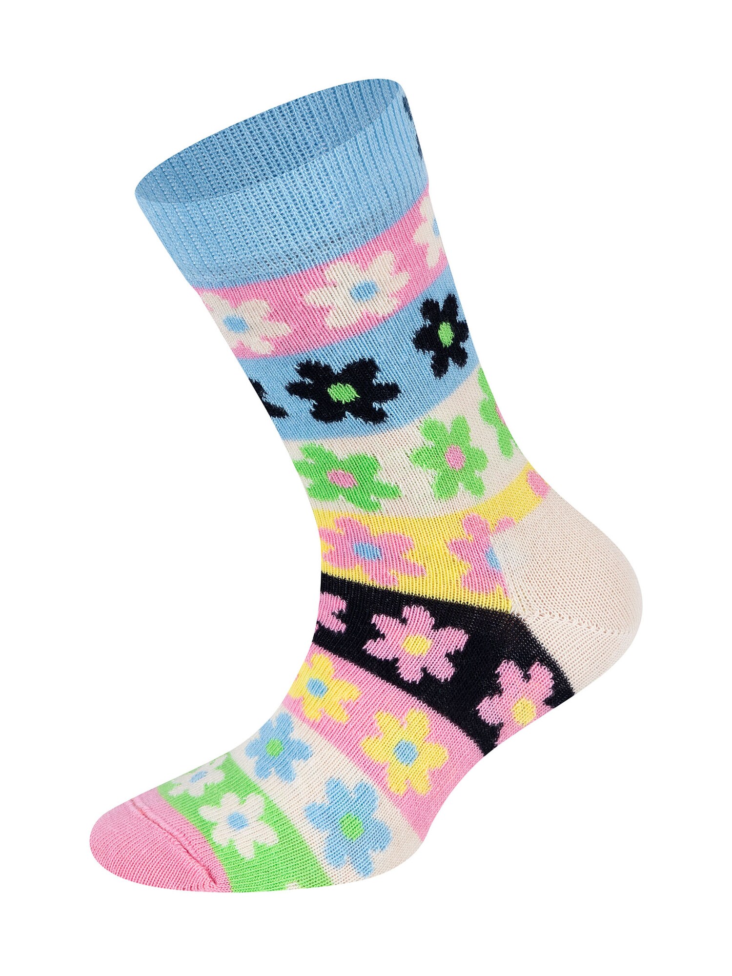 Thumbnail - Happy Socks Socken Kids Rainbow-Heart-Starfish-Flower Socks