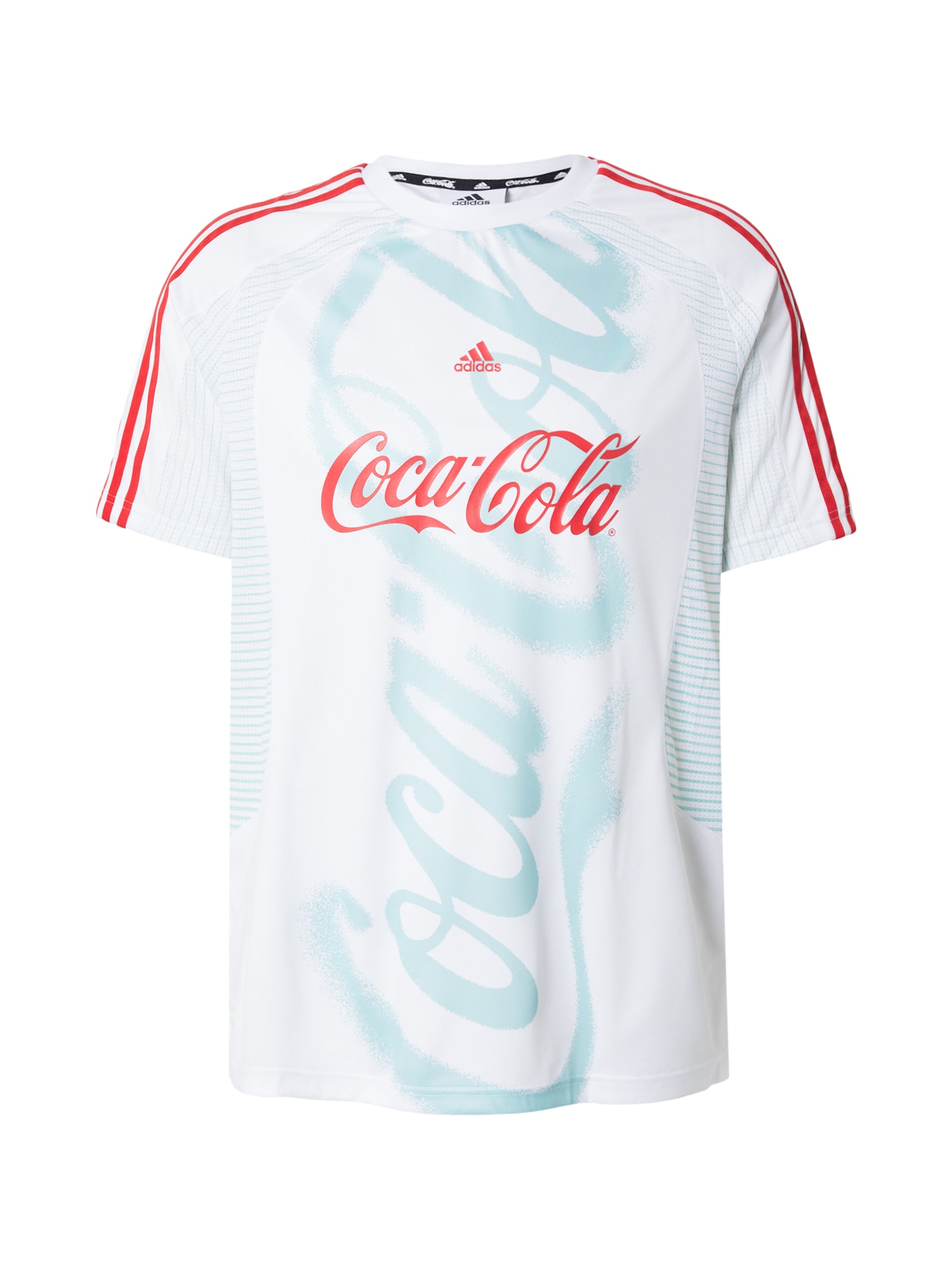 ADIDAS ORIGINALS Tricou CCTG verde deschis / roșu intens / alb