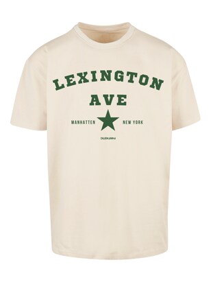 F4NT4STIC Shirt ‘Lexington Ave’ Sand / Groen