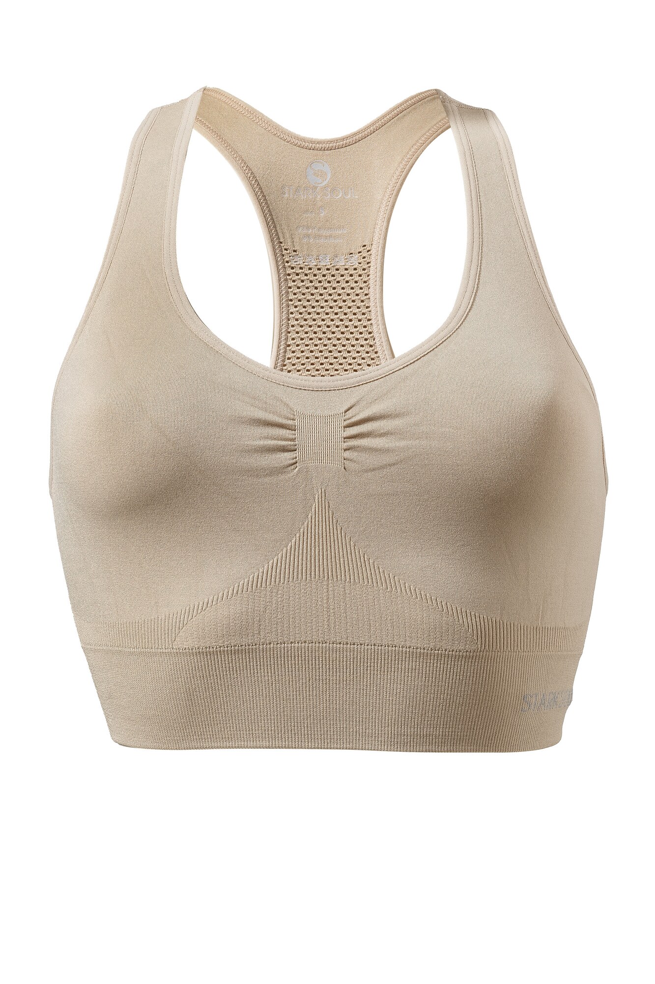 Stark Soul Sujetador deportivo  beige