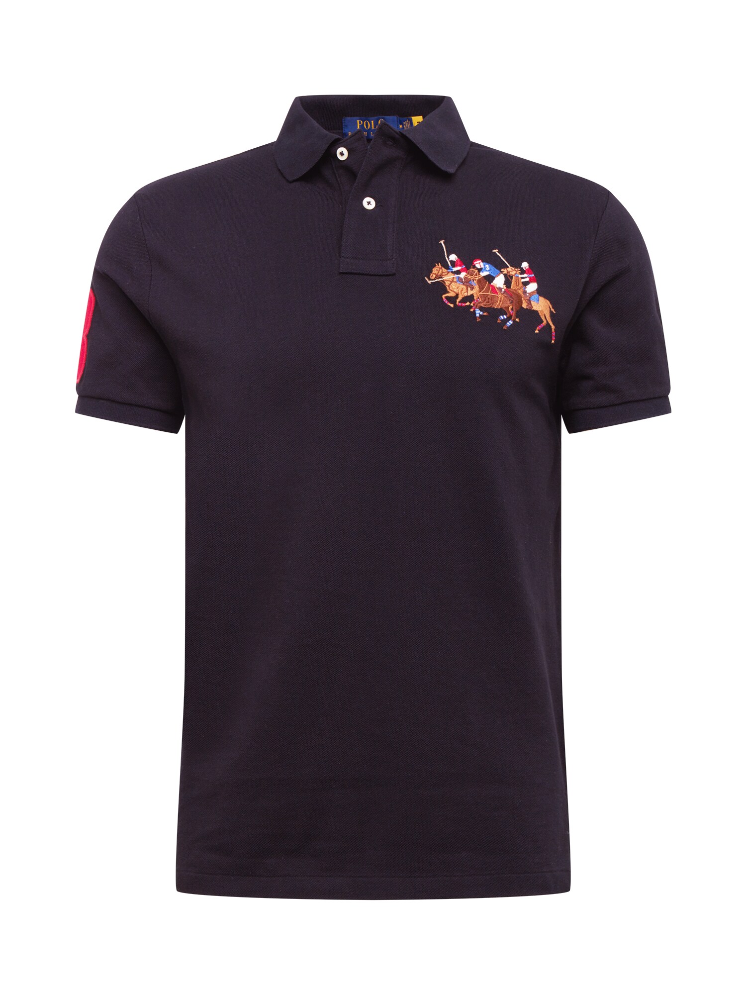POLO RALPH LAUREN Marškinėliai  juoda / mišrios spalvos