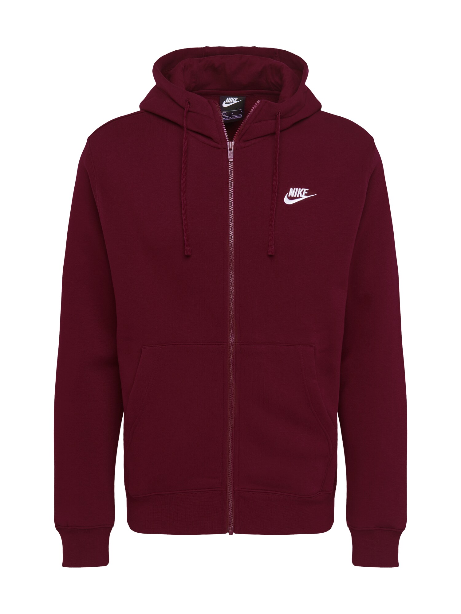 Nike Sportswear Sportinis džemperis  balta / vyno raudona spalva