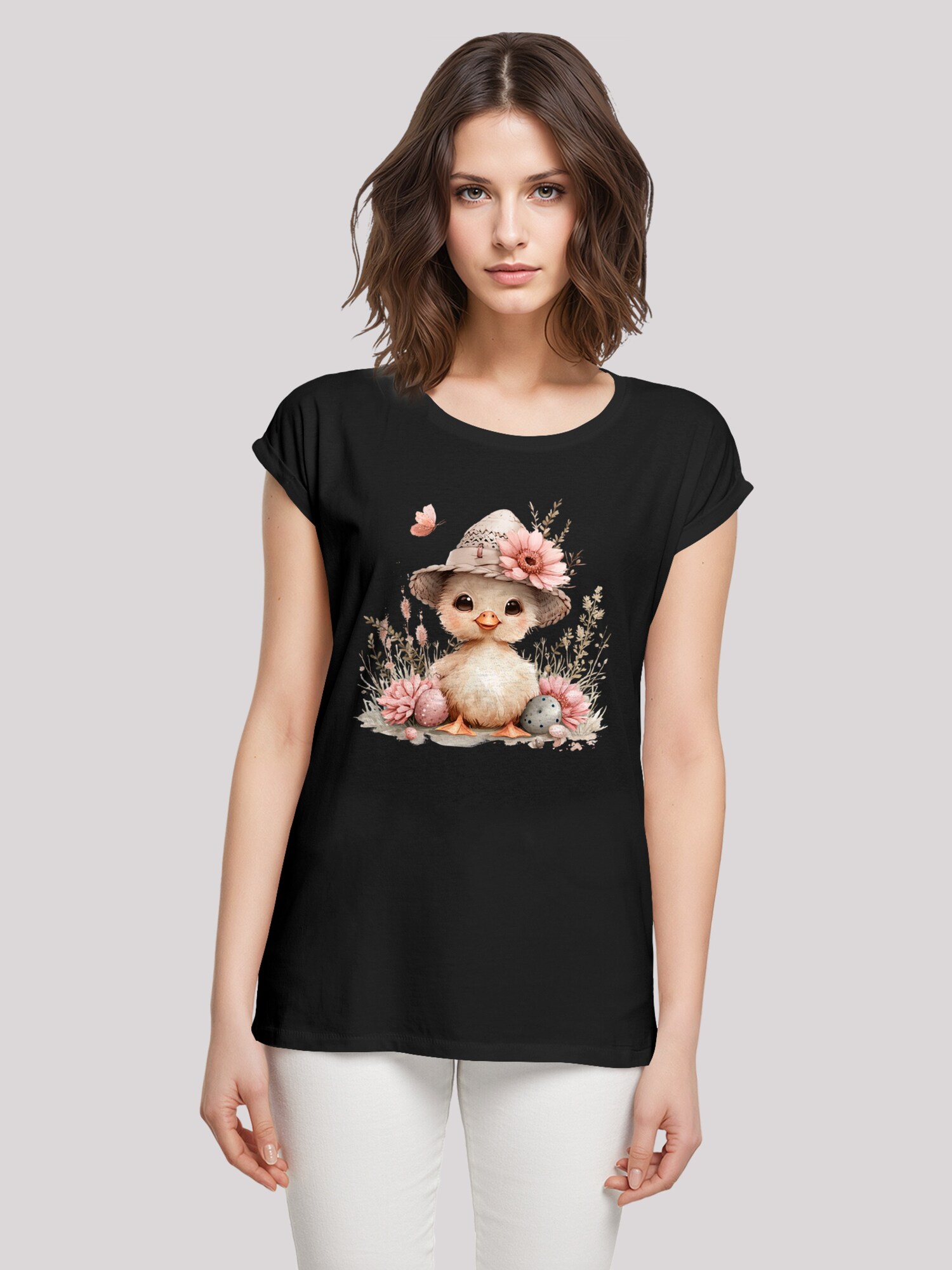 Thumbnail - F4NT4STIC T-Shirt Süßes Oster Küken mit Hut