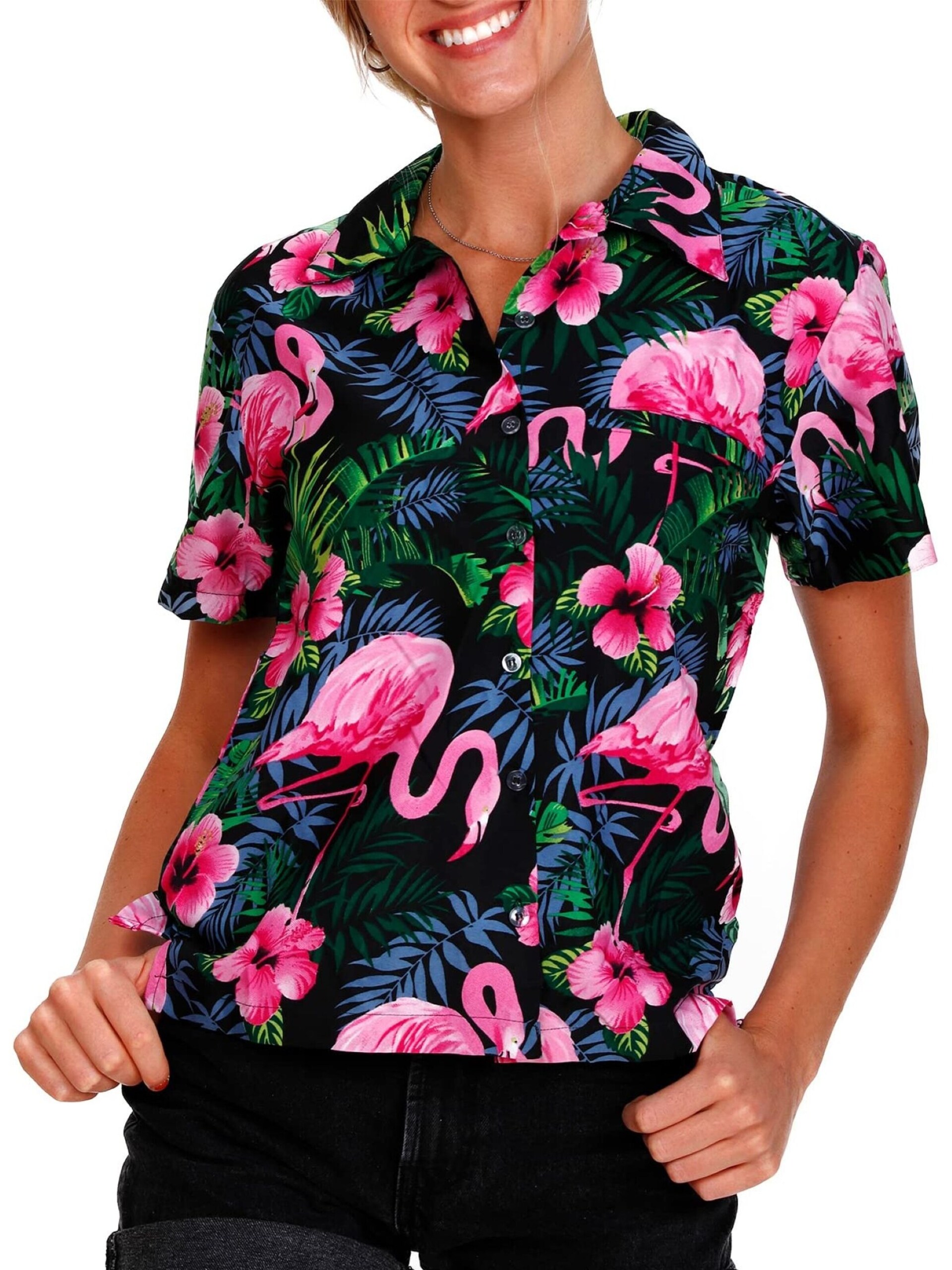 King Kameha Blus 'Flamingo Flowers' dam
