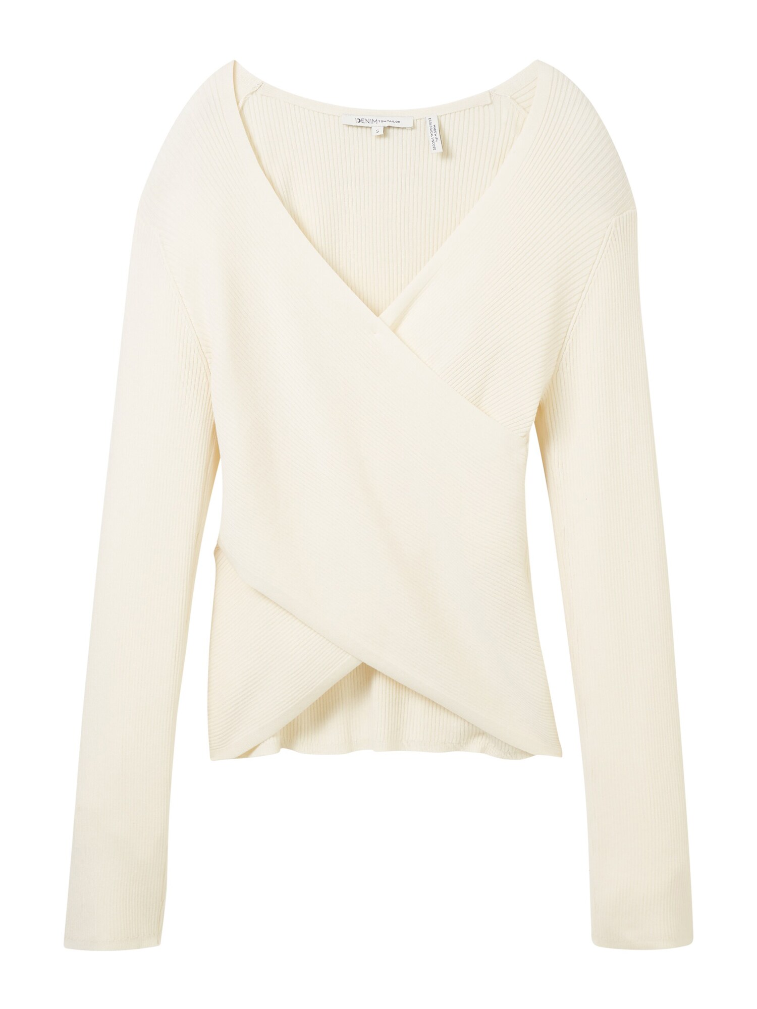 TOM TAILOR DENIM Pulover  bela