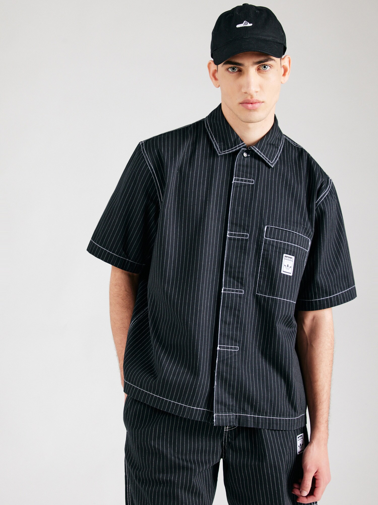 ADIDAS ORIGINALS Ing  fekete / fehér termék 2. képe