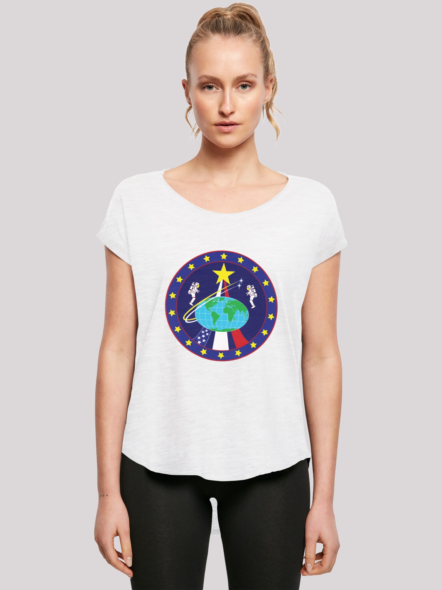 Thumbnail - F4NT4STIC T-Shirt NASA Classic Globe Astronauts
