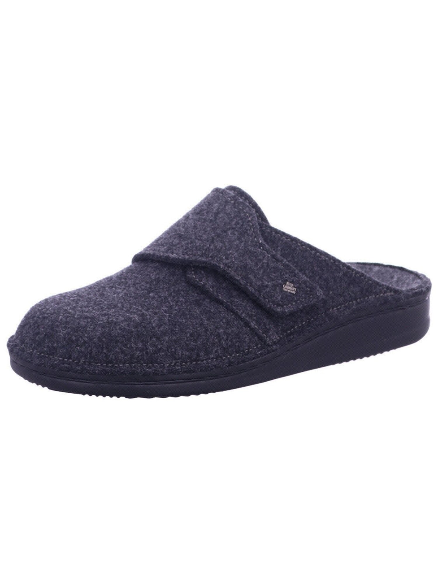 Finn Comfort Huisschoen 'Hausschuh Herren 06500 416168 Filz In Grau' Grijs